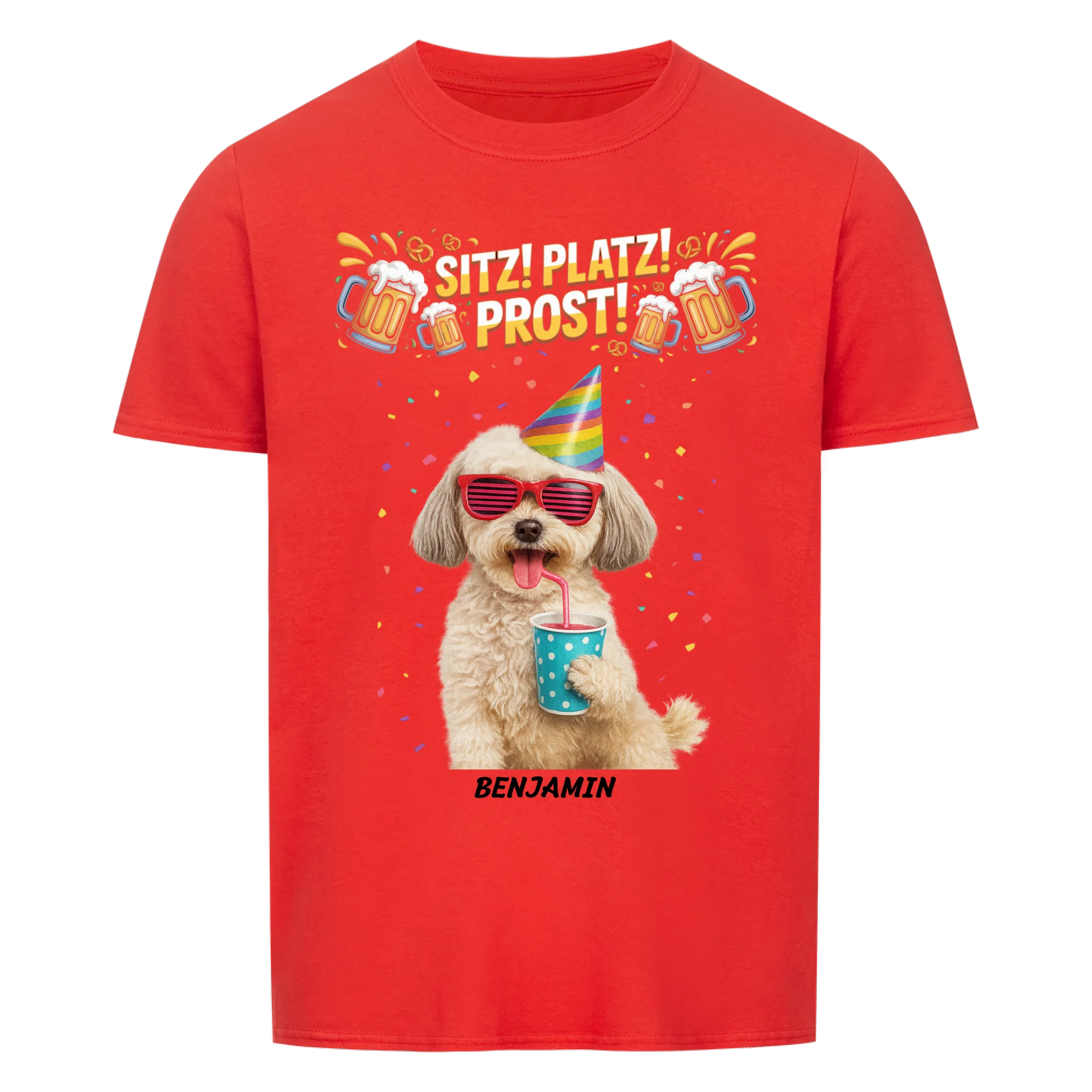 Party Hund - Shirt personalisierbar
