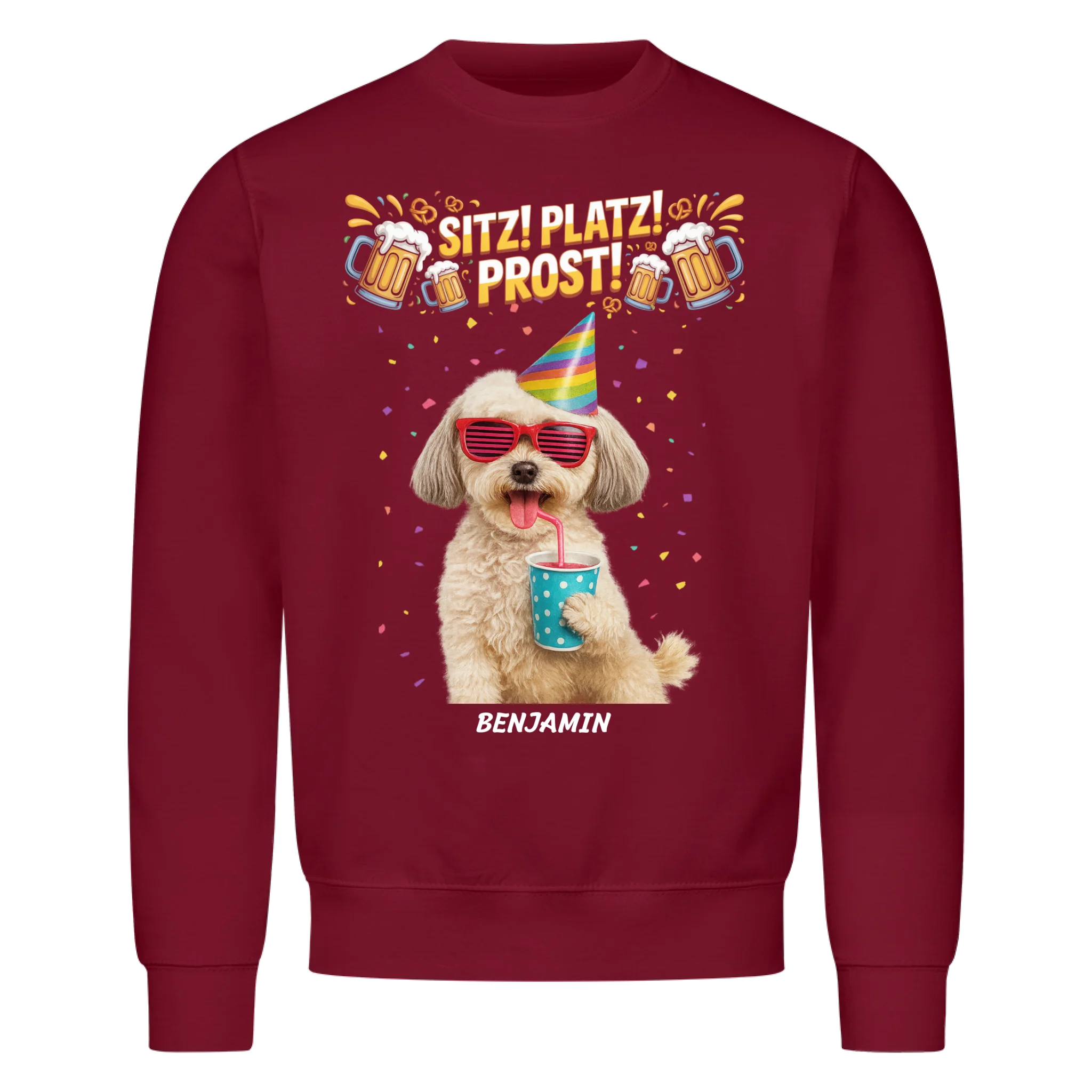 Party Hund - Shirt personalisierbar