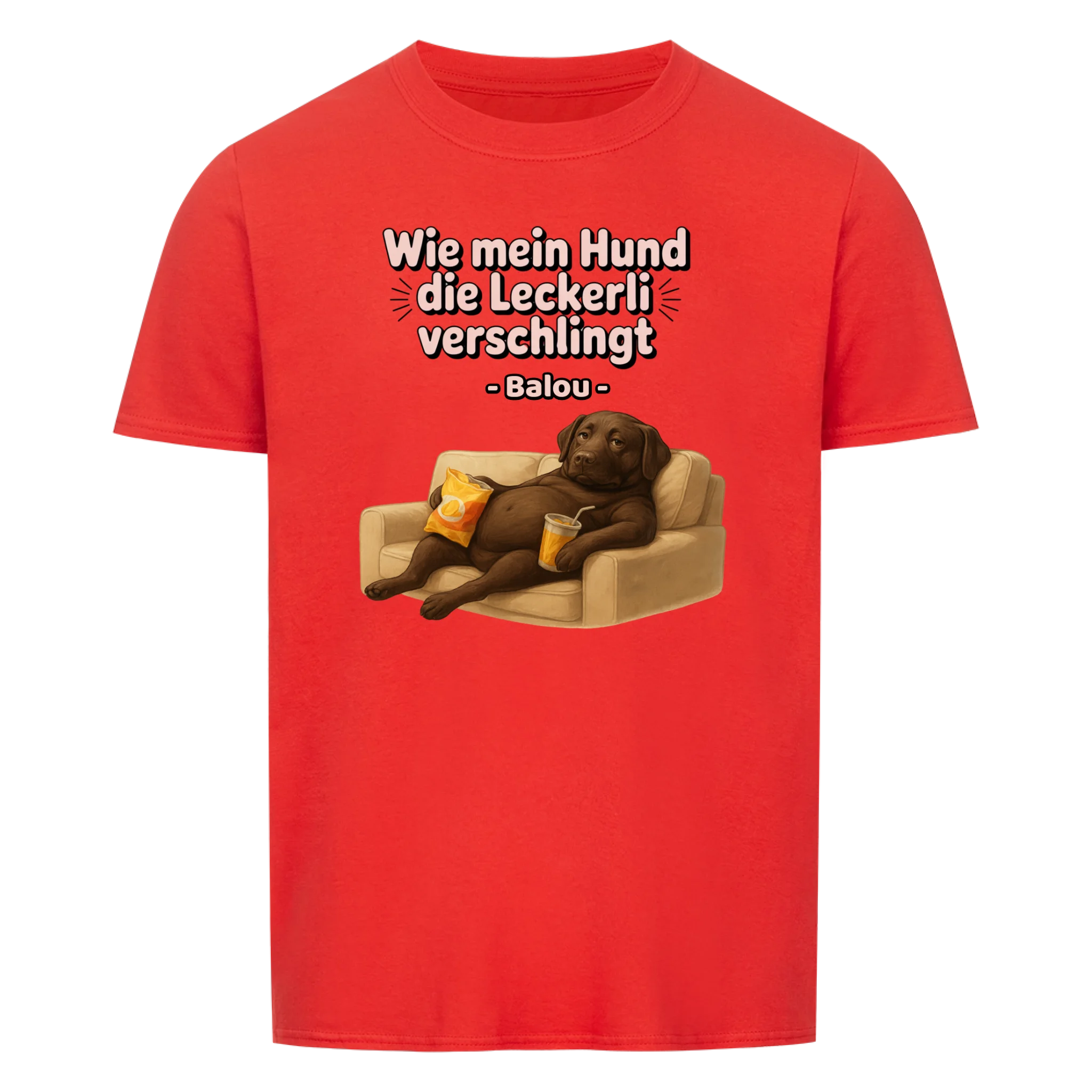 Leckerli Verschlingen - Shirt personalisierbar