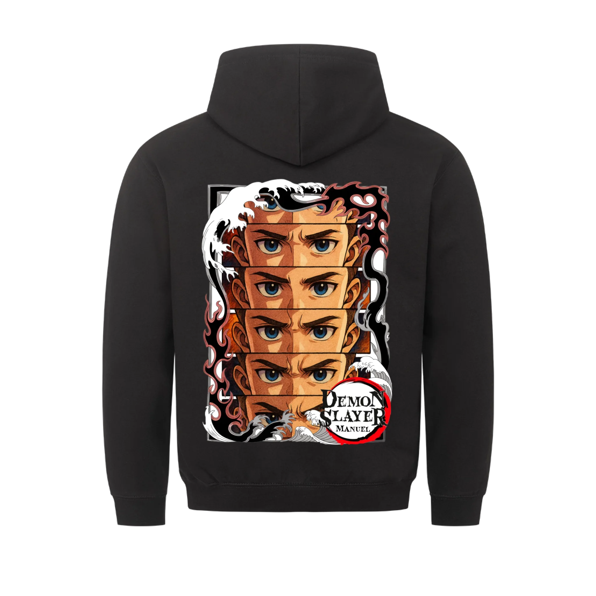 Demon Slayer 1 - Hoodie personalisierbar