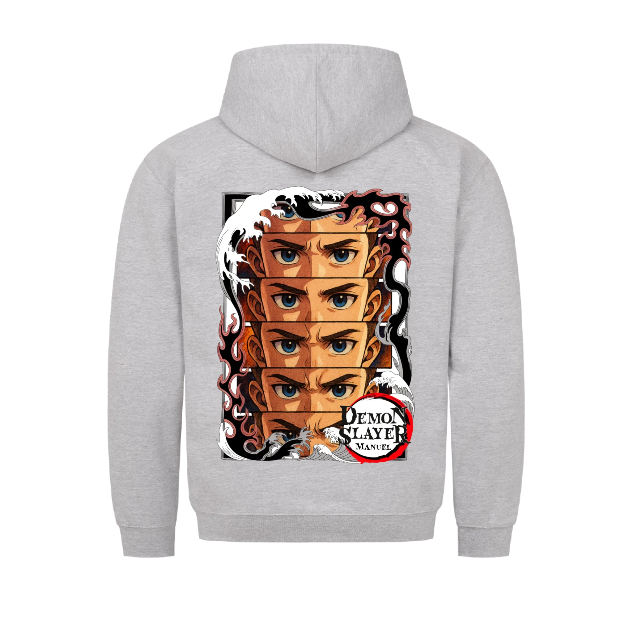 Demon Slayer 1 - Hoodie personalisierbar