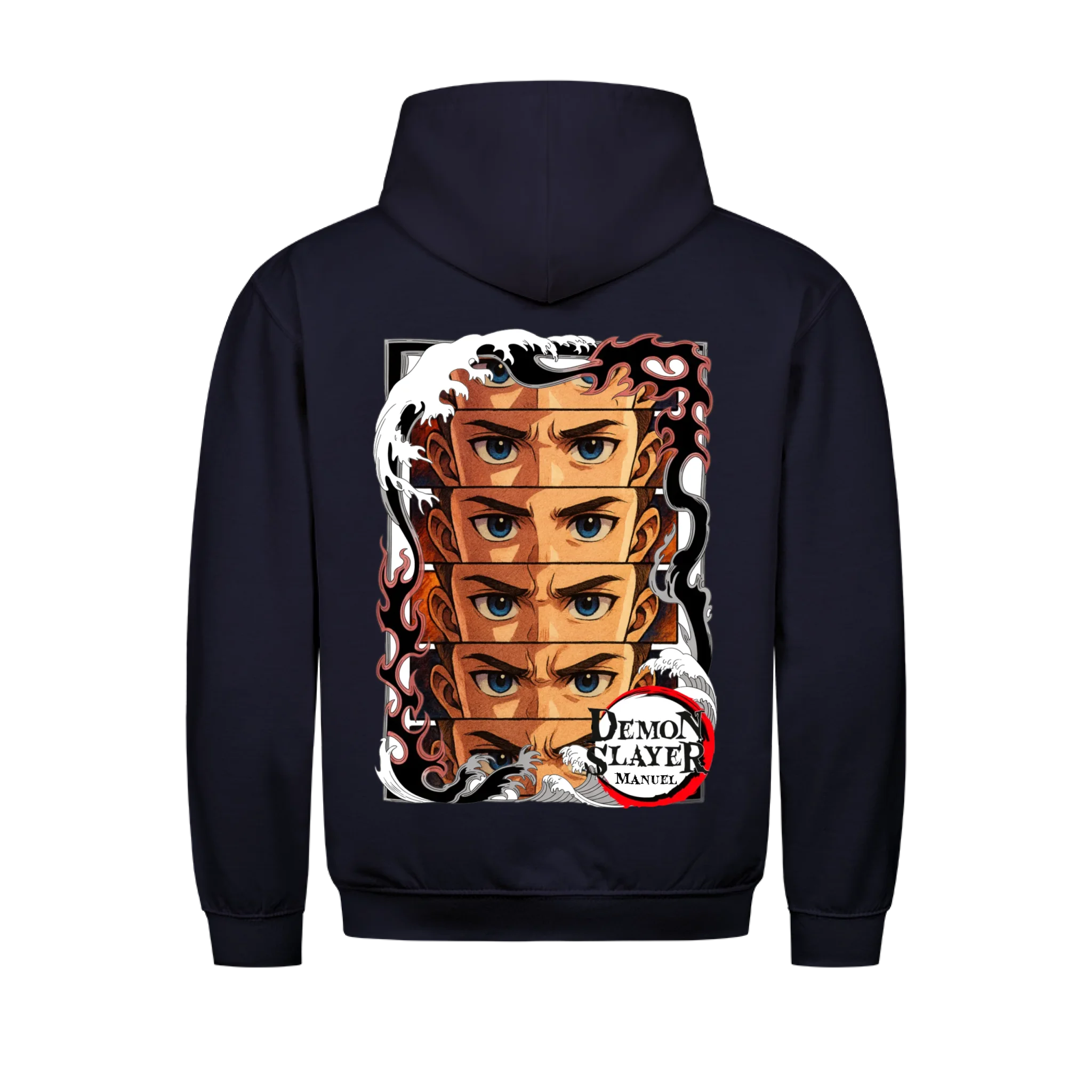 Demon Slayer 1 - Hoodie personalisierbar