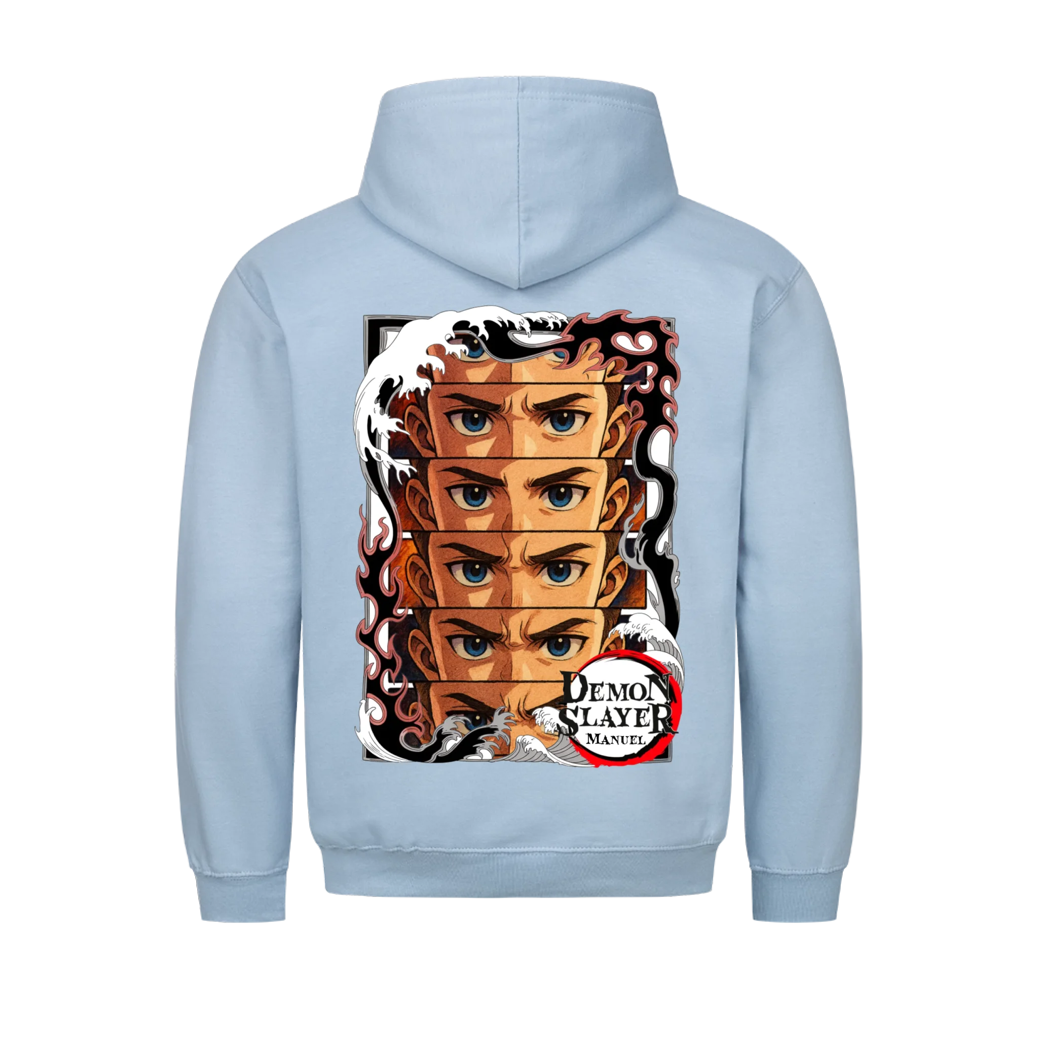 Demon Slayer 1 - Hoodie personalisierbar
