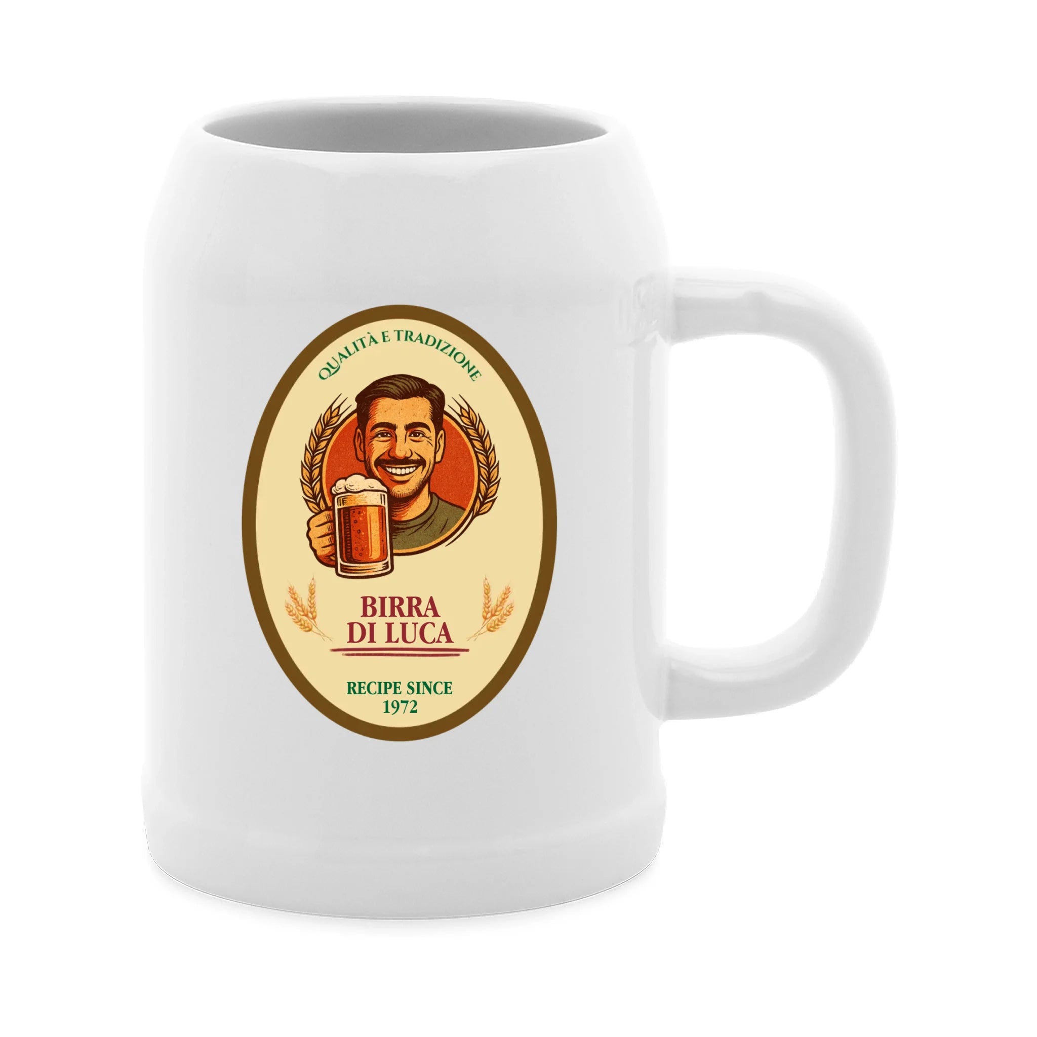 Birra di Papa - Bierkrug personalisierbar