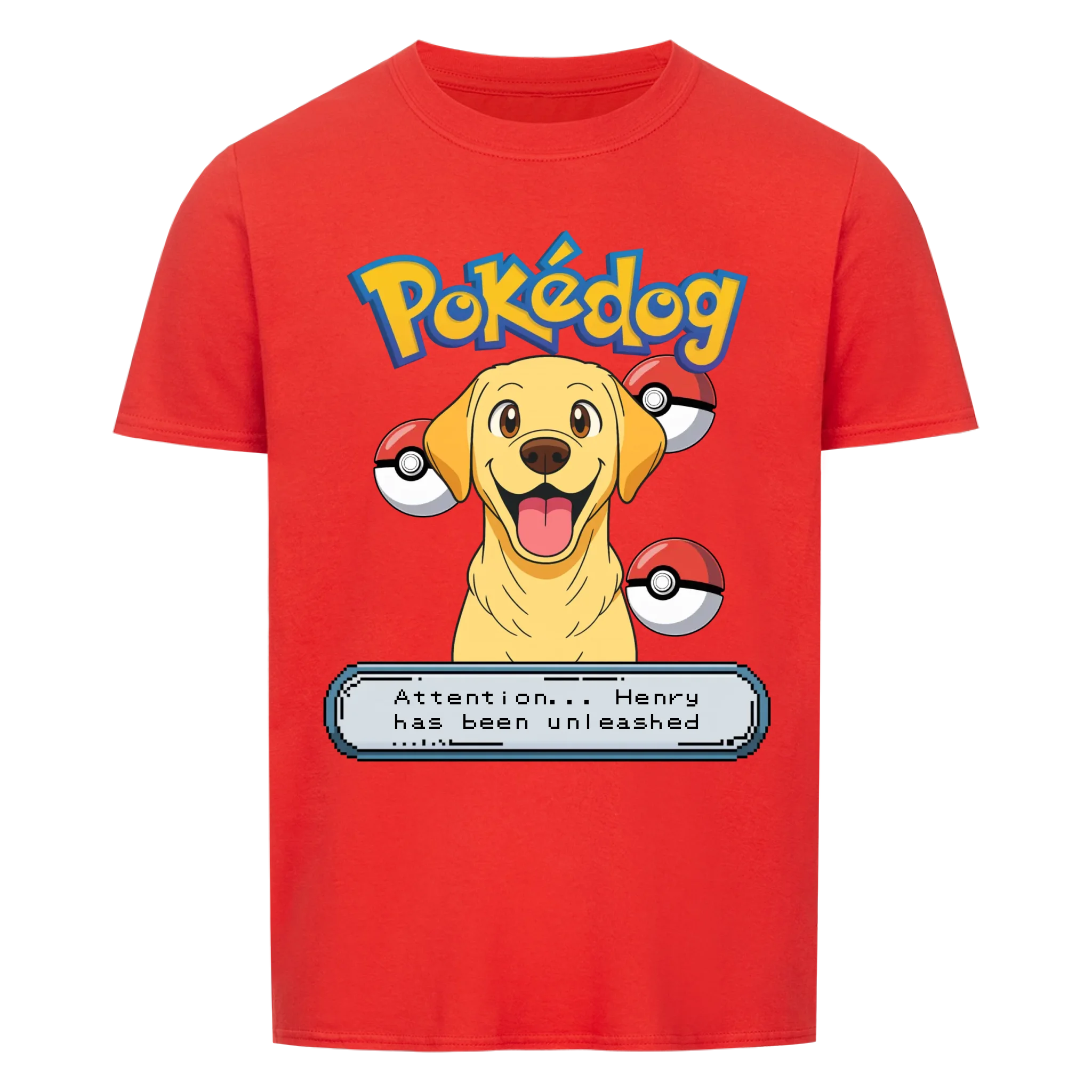 Poke Dog - Shirt (custom made)