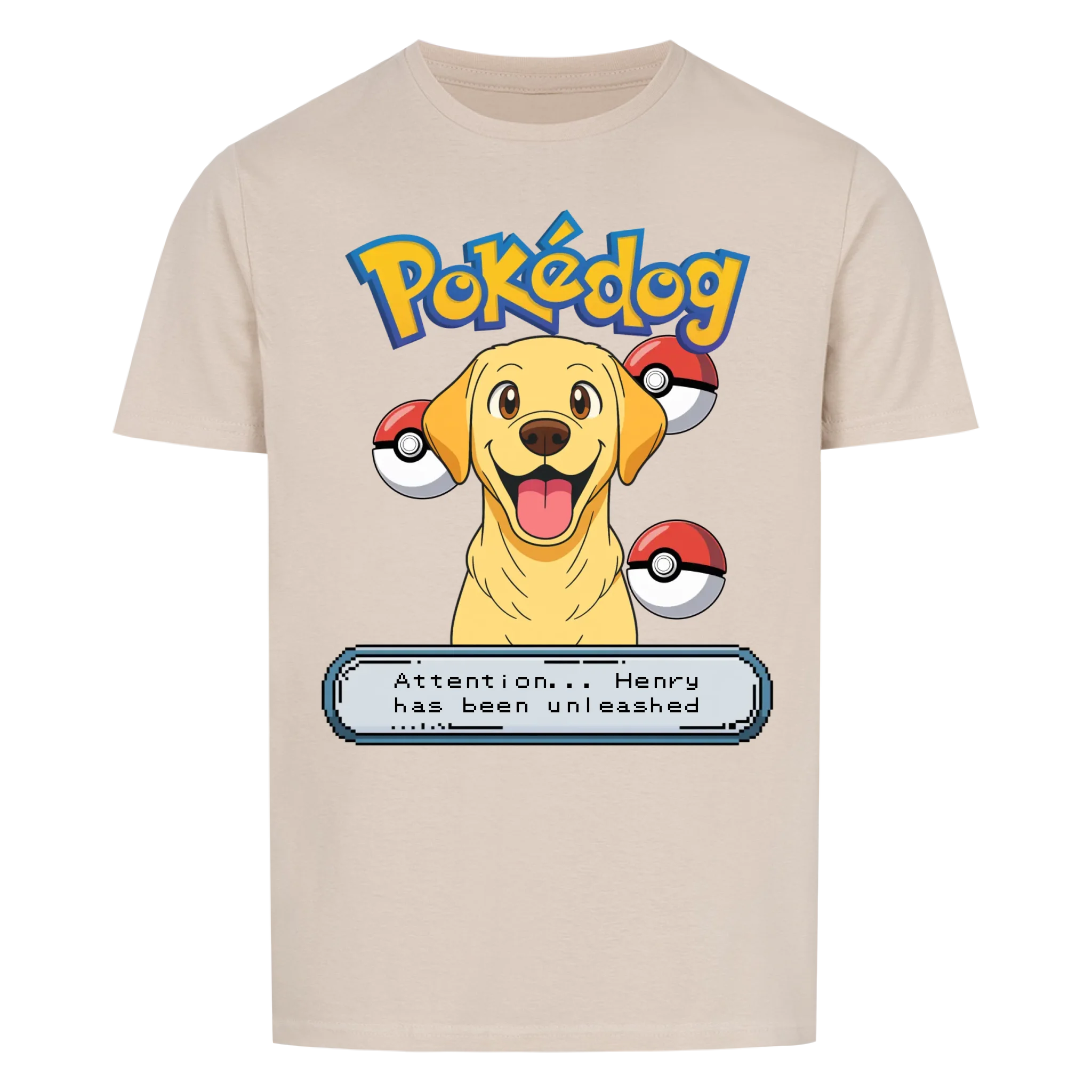 Poke Dog - Shirt (custom made)