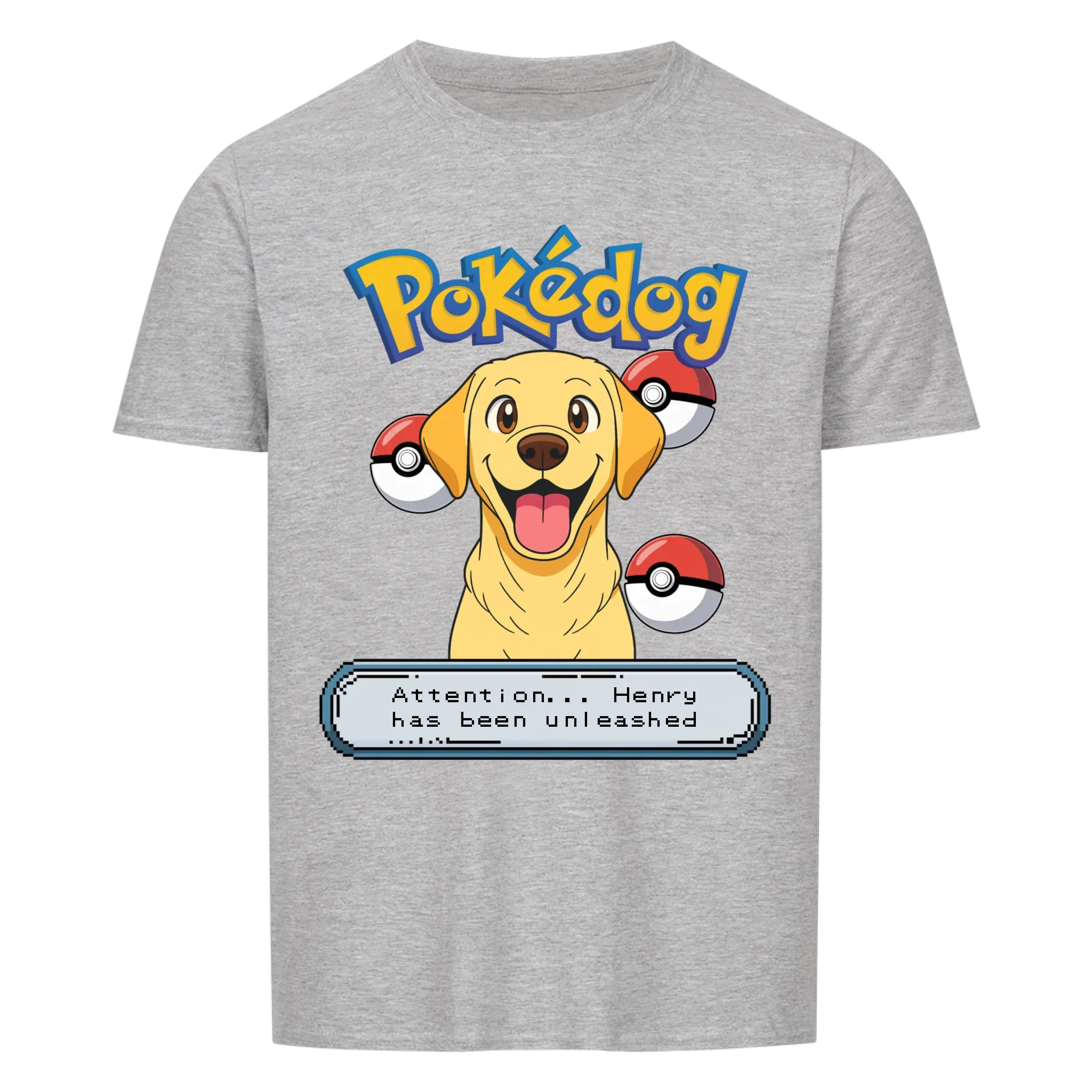 Poke Dog - Shirt (custom made)