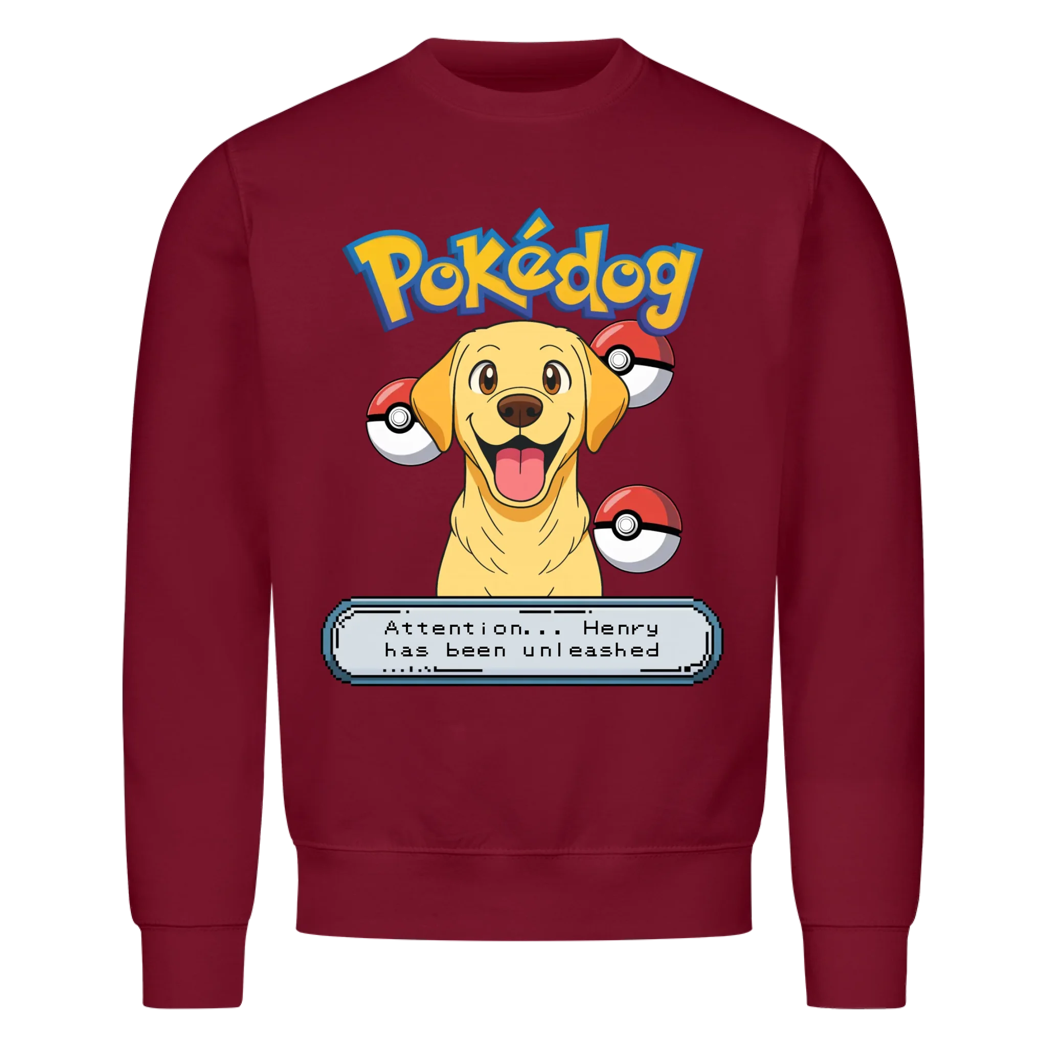 Poke Dog - Shirt (custom made)