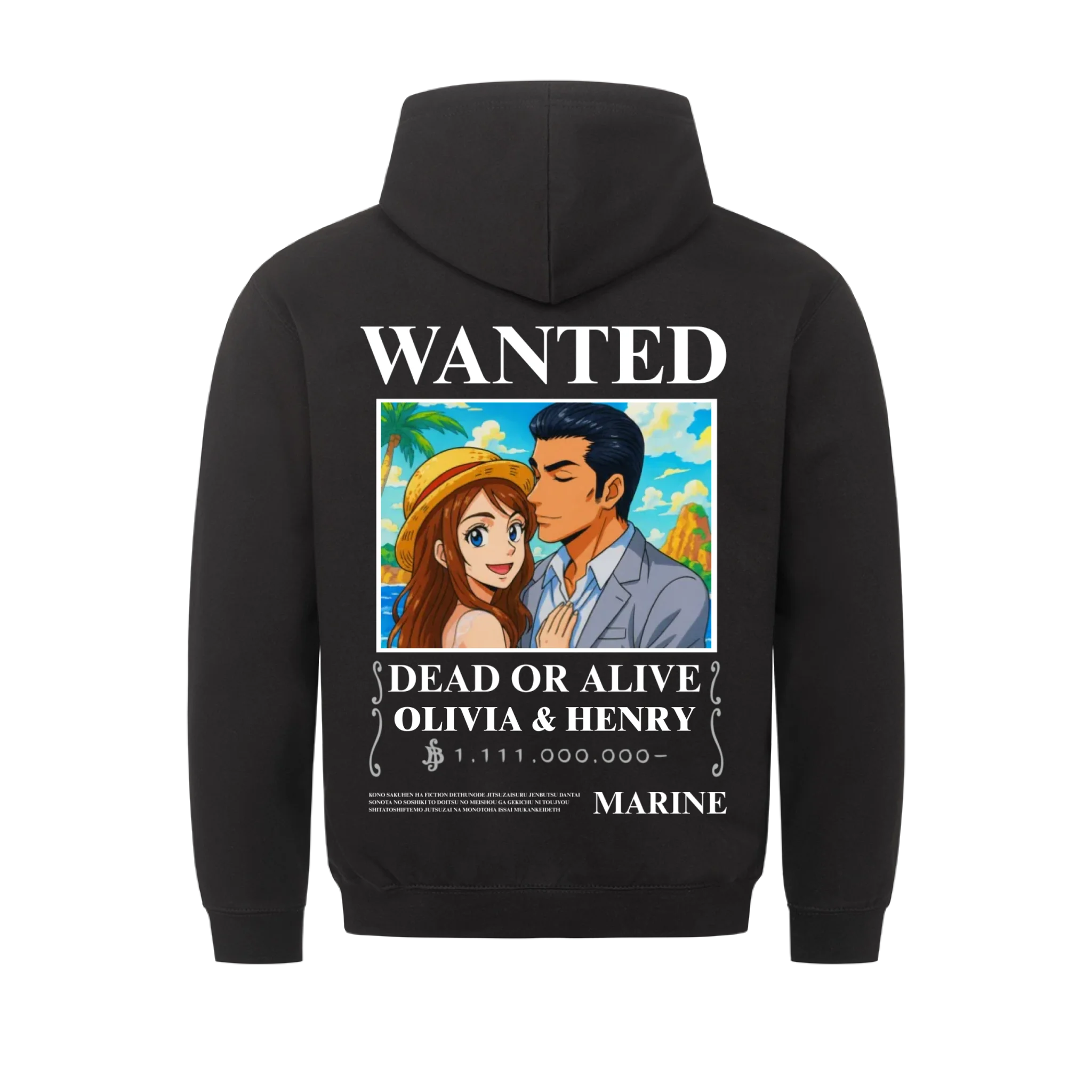 WANTED (One Piece) - Shirt (custom made)