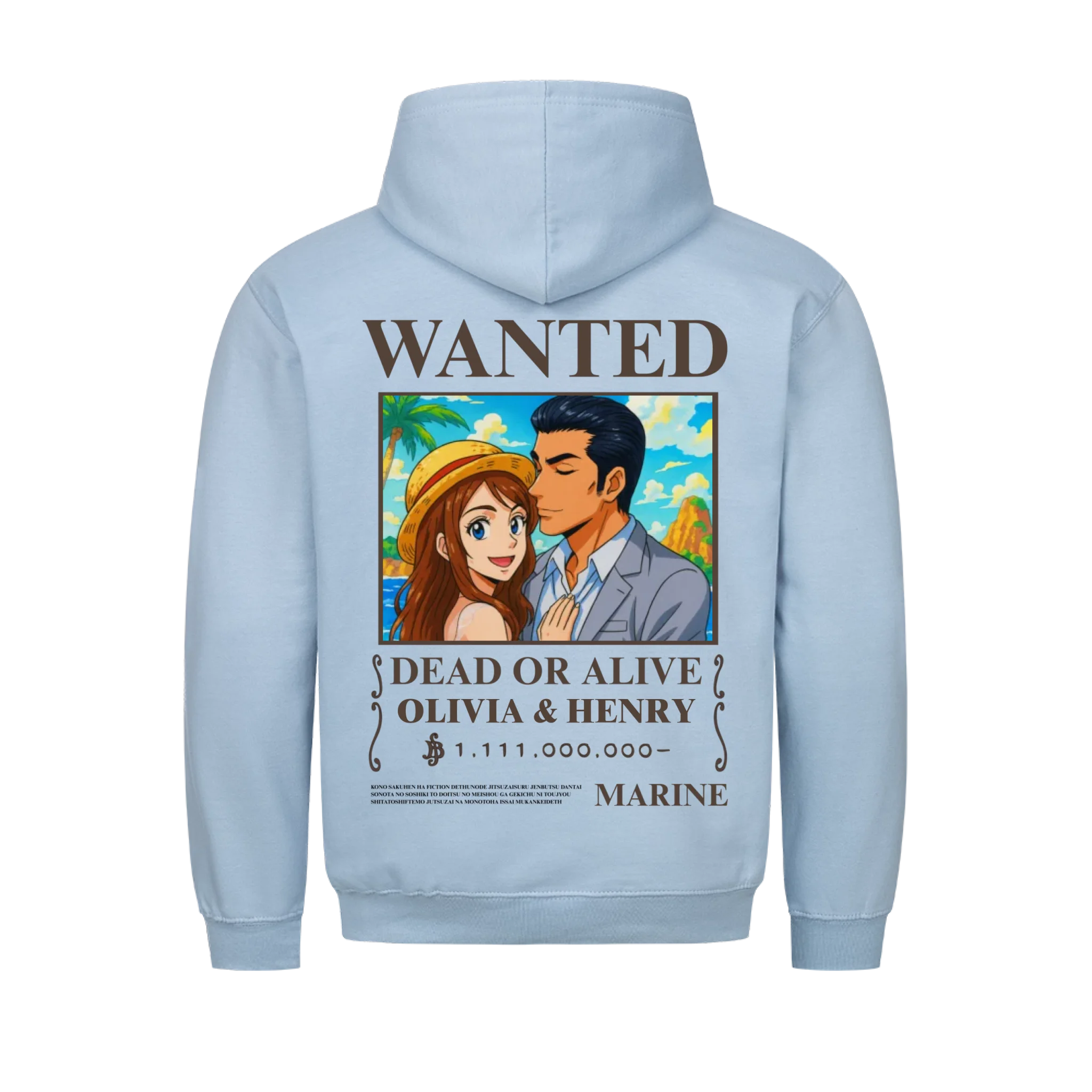 WANTED (One Piece) - Shirt (custom made)