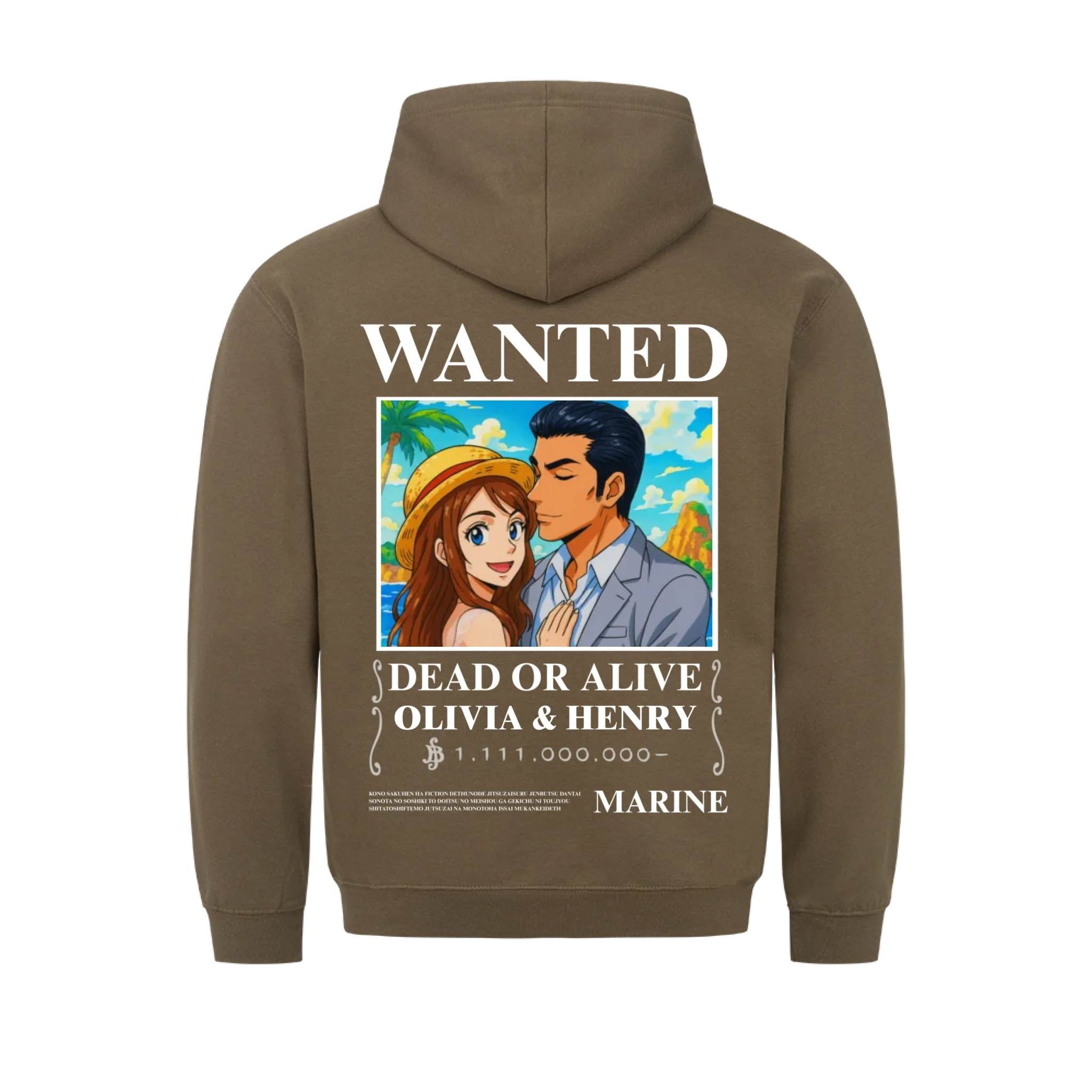 WANTED (One Piece) - Shirt (custom made)