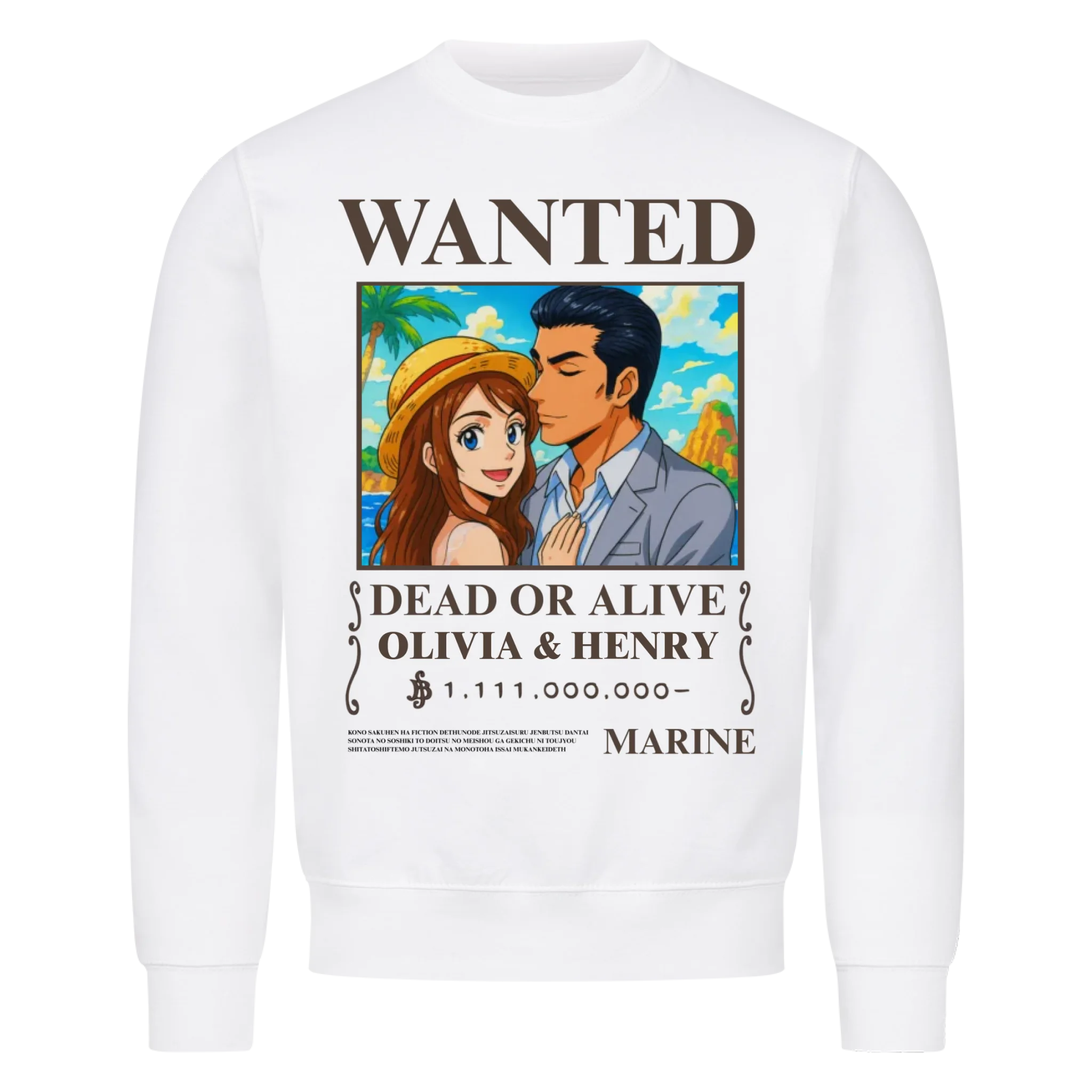 WANTED (One Piece) - Shirt (custom made)