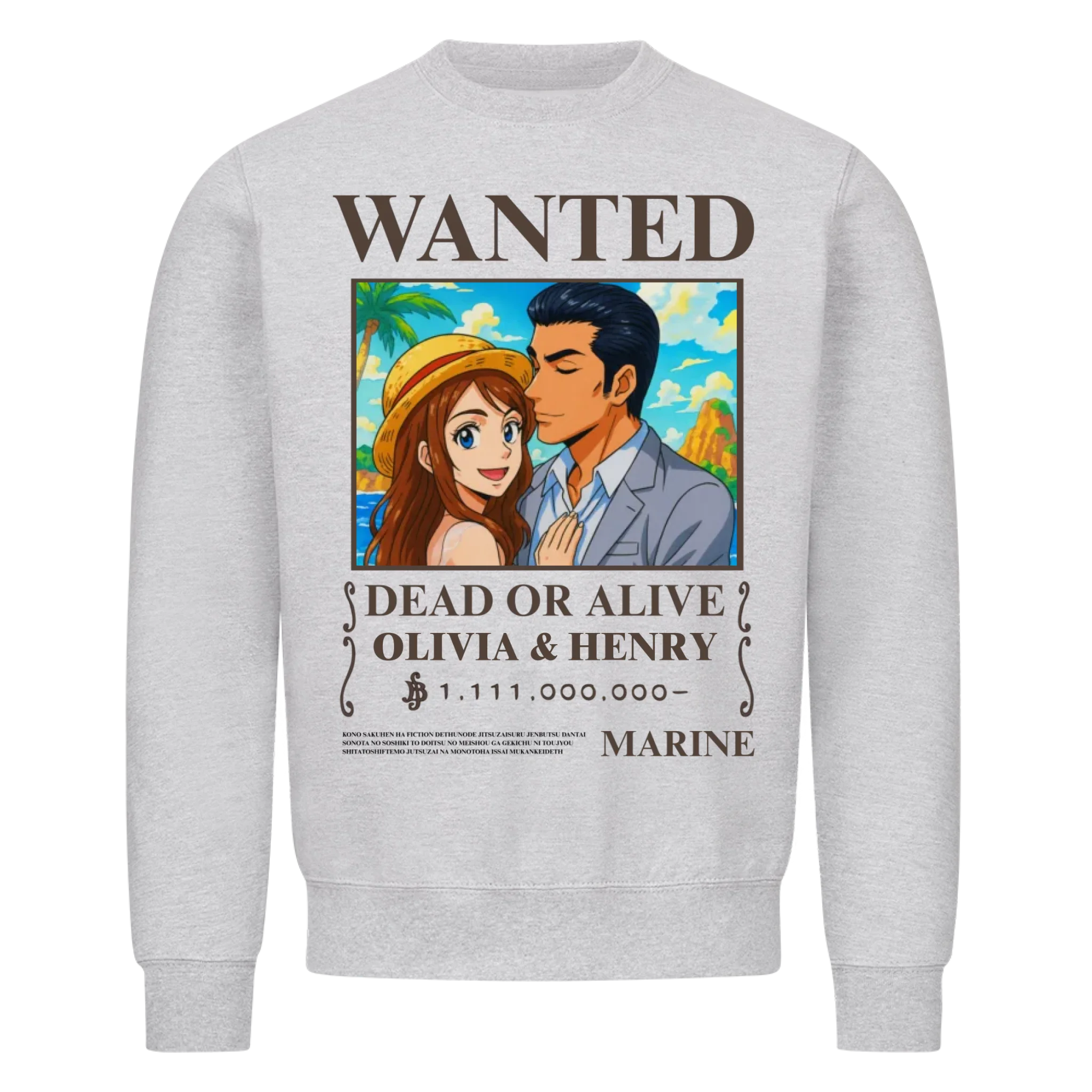 WANTED (One Piece) - Shirt (custom made)