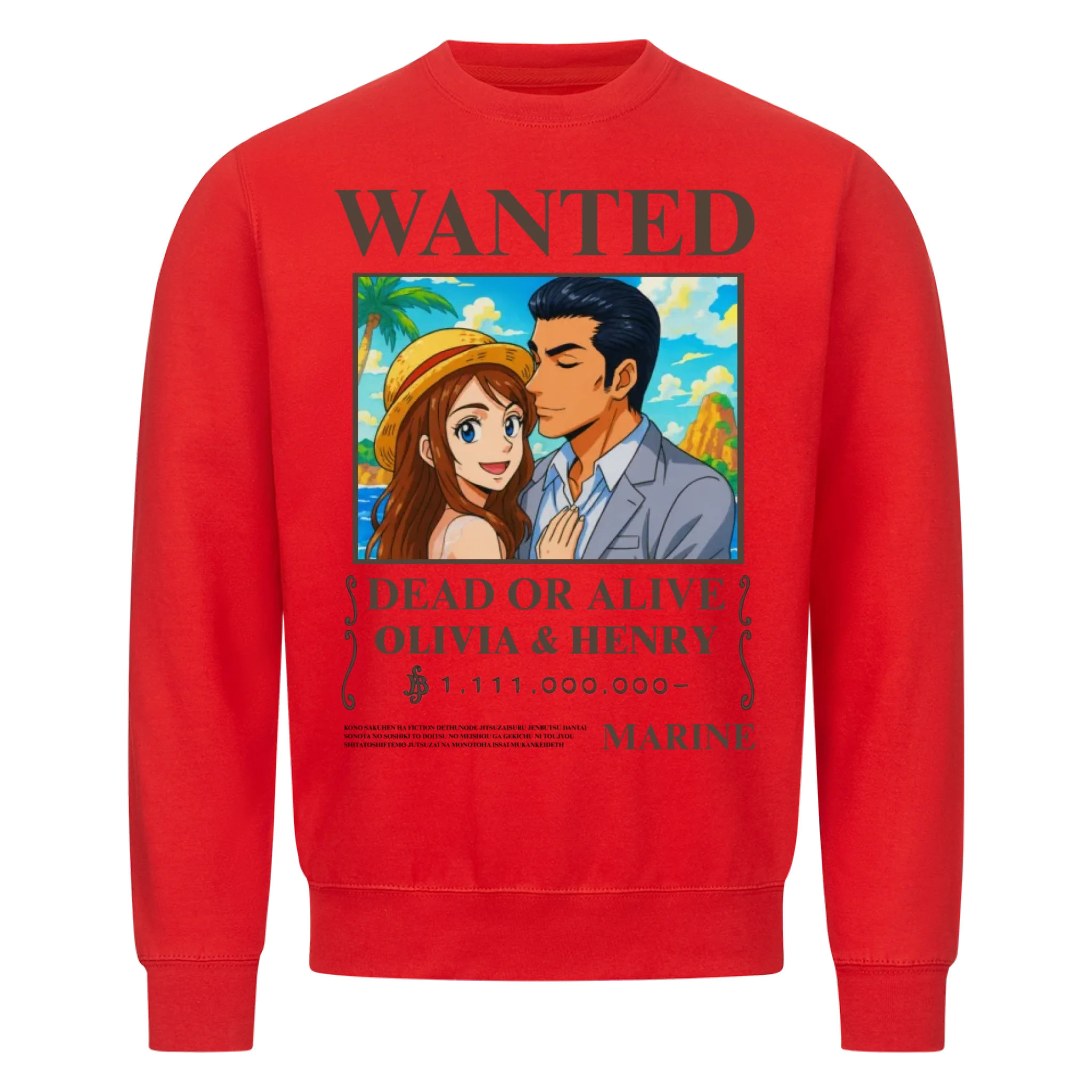 WANTED (One Piece) - Shirt (custom made)