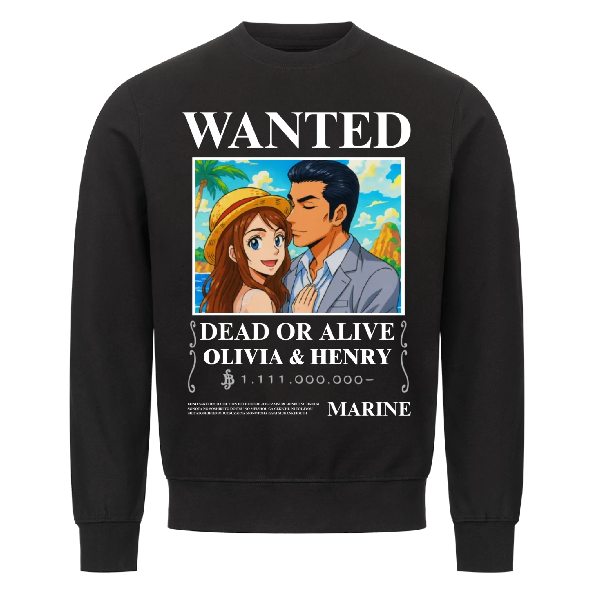 WANTED (One Piece) - Shirt (custom made)