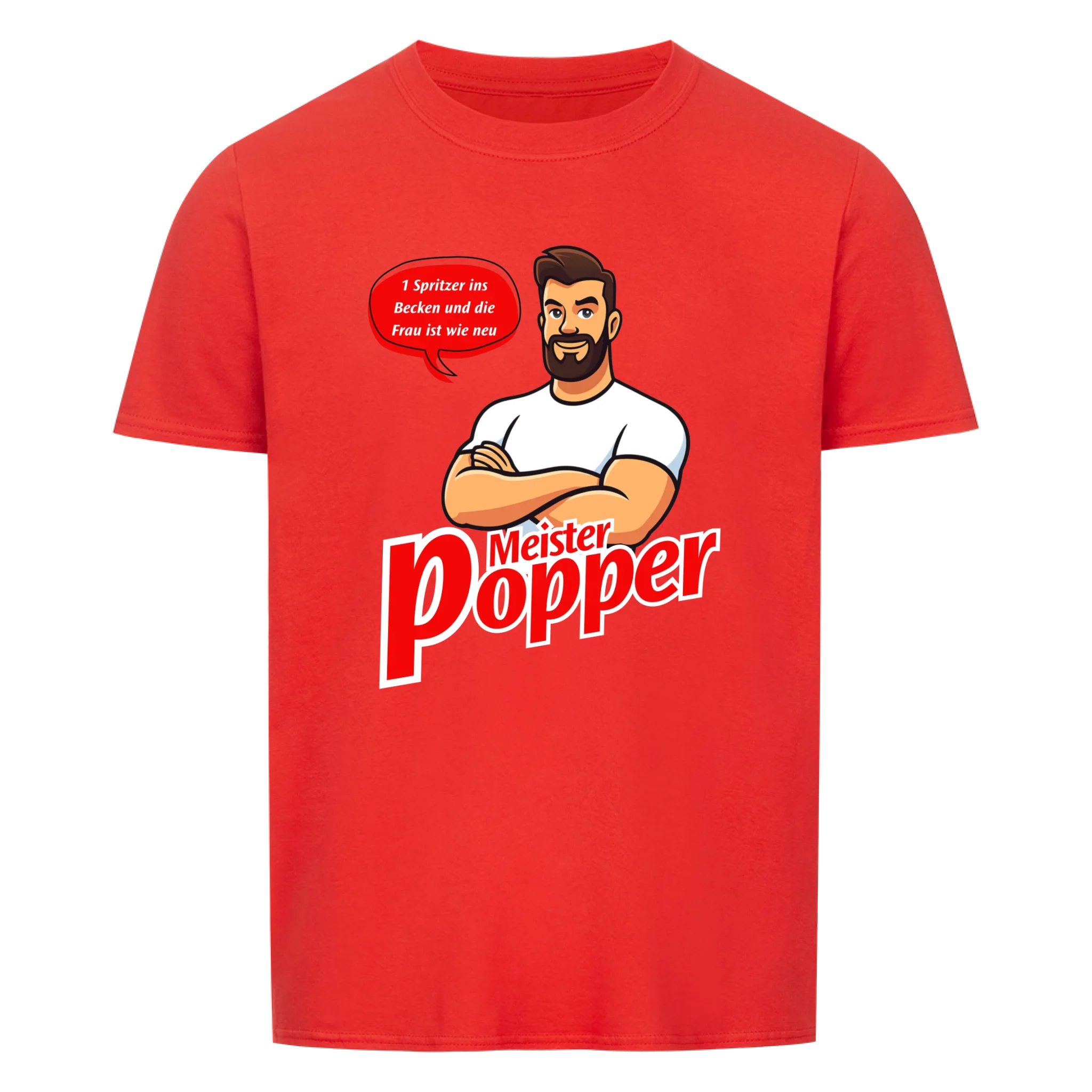 Meister Popper - Shirt personalisierbar
