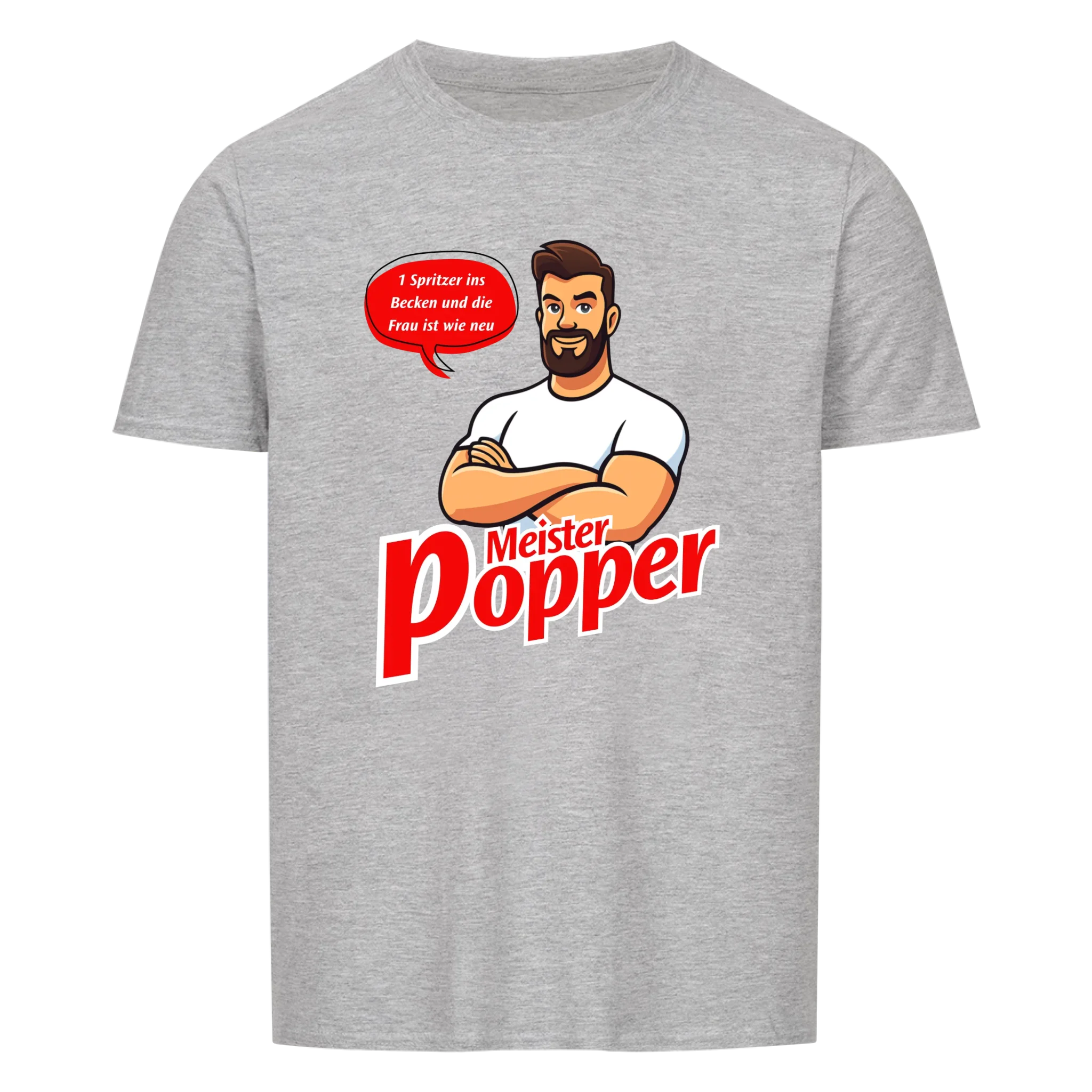 Meister Popper - Shirt personalisierbar