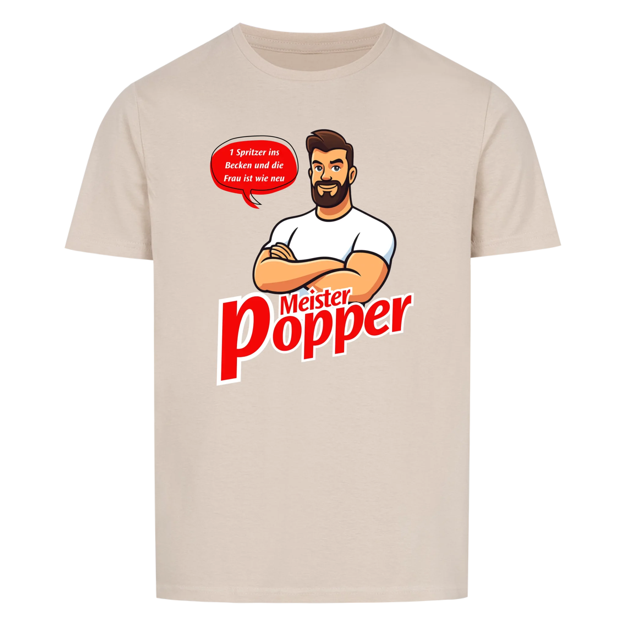 Meister Popper - Shirt personalisierbar