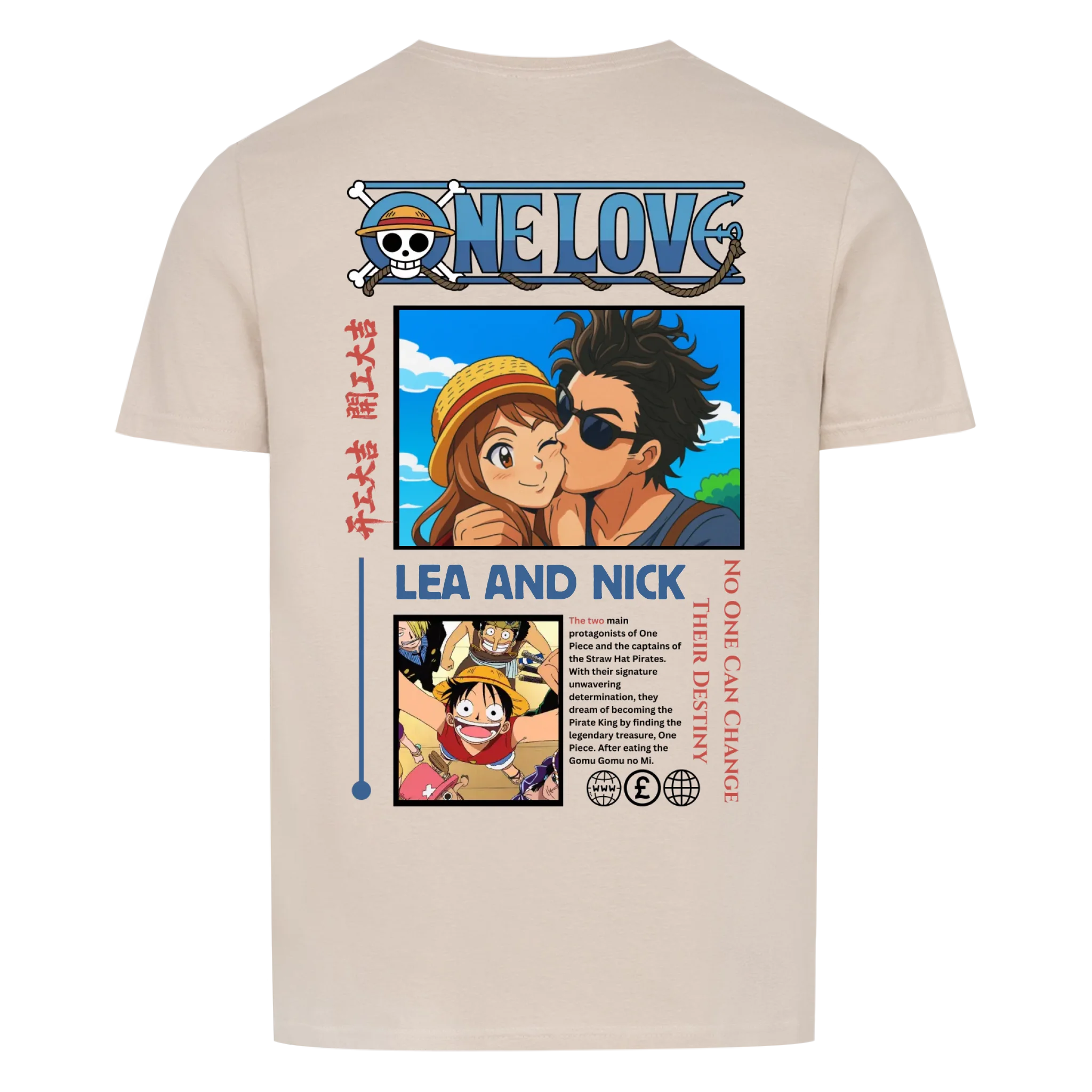 ONE LOVE - Shirt (custom made)