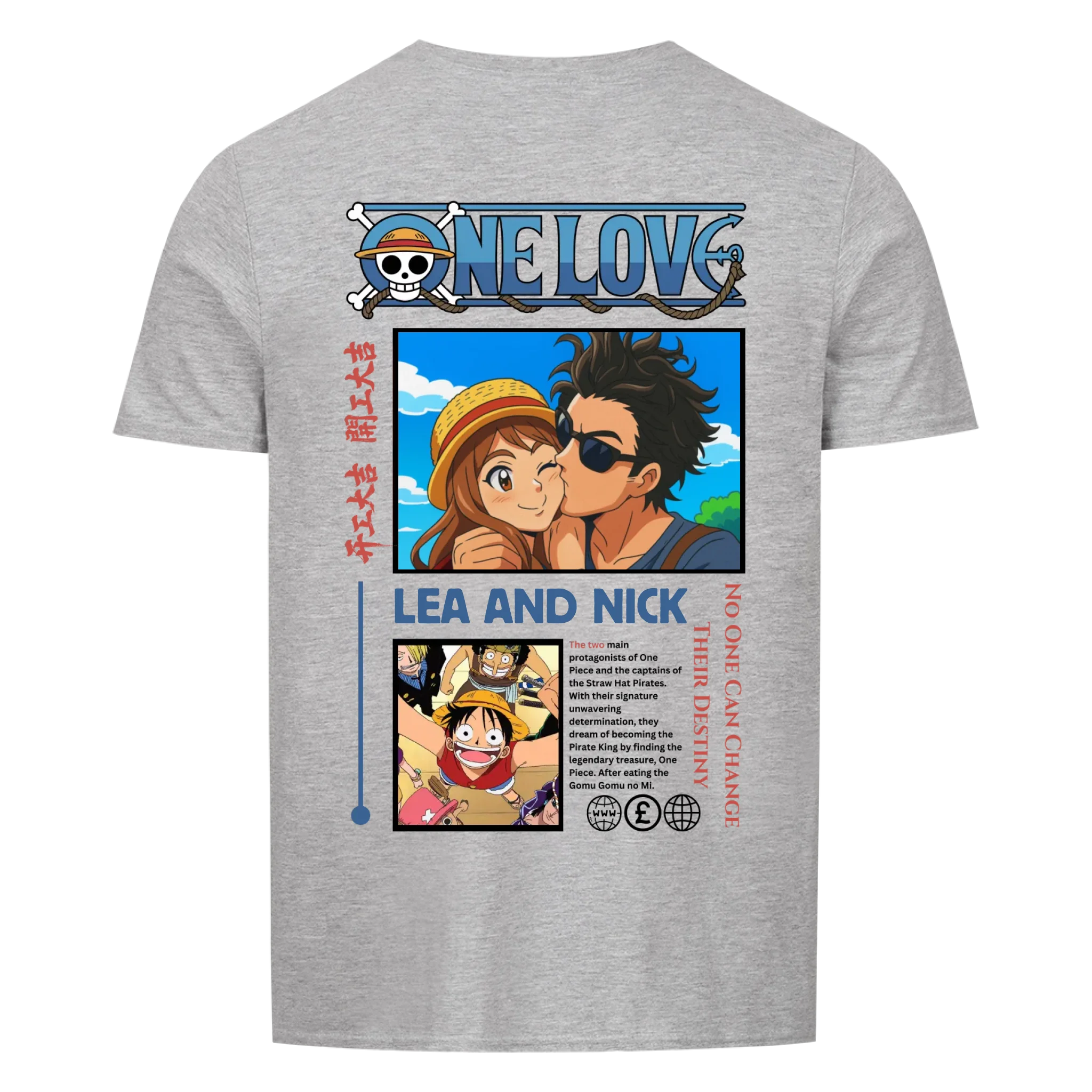 ONE LOVE - Shirt (custom made)