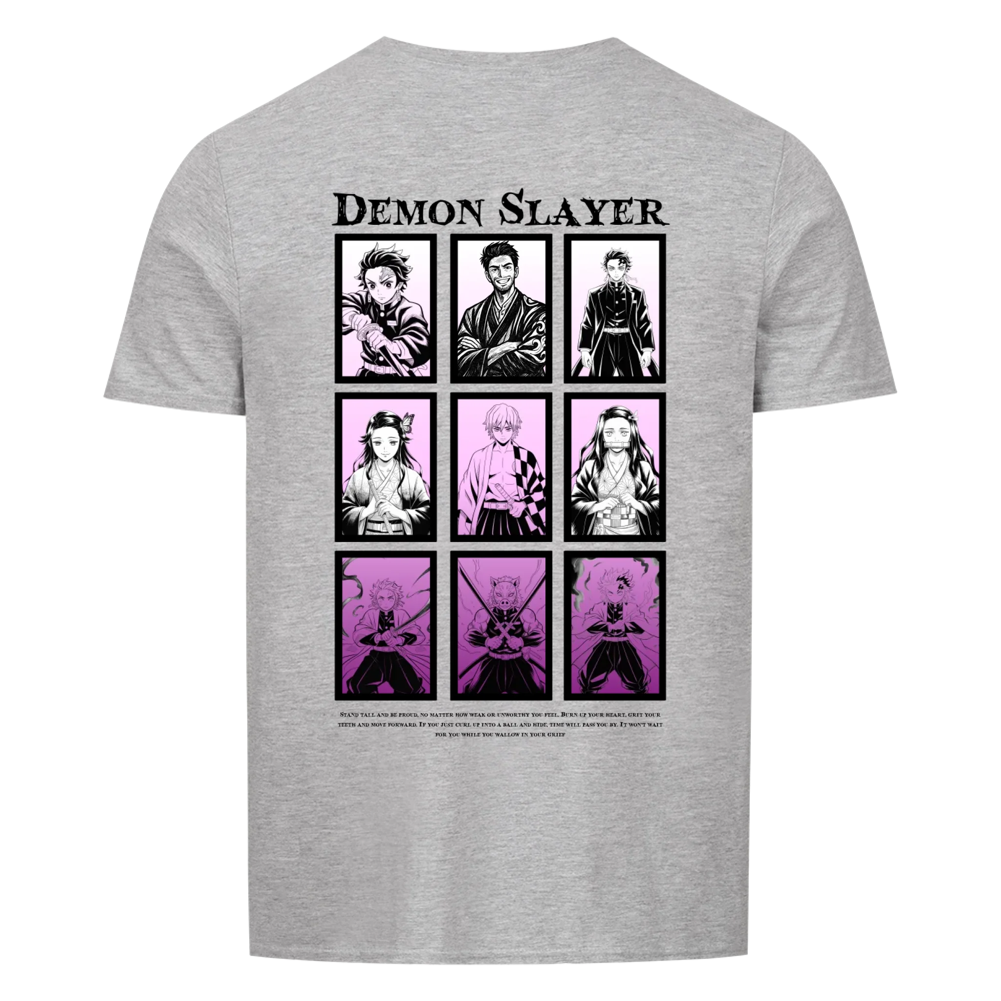 Demon Slayer Collage - Camiseta (hecha personalizable)