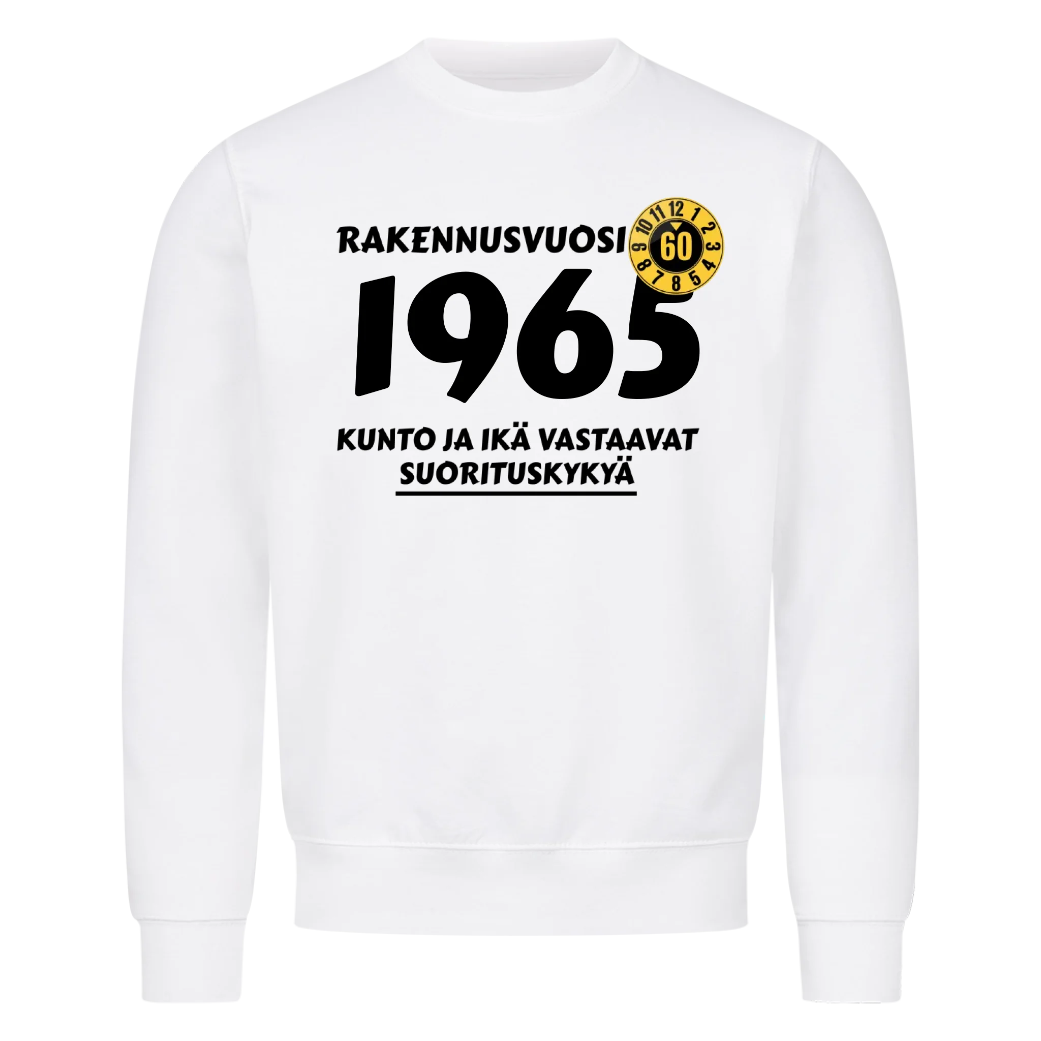 Rakennusvuosi - custom made