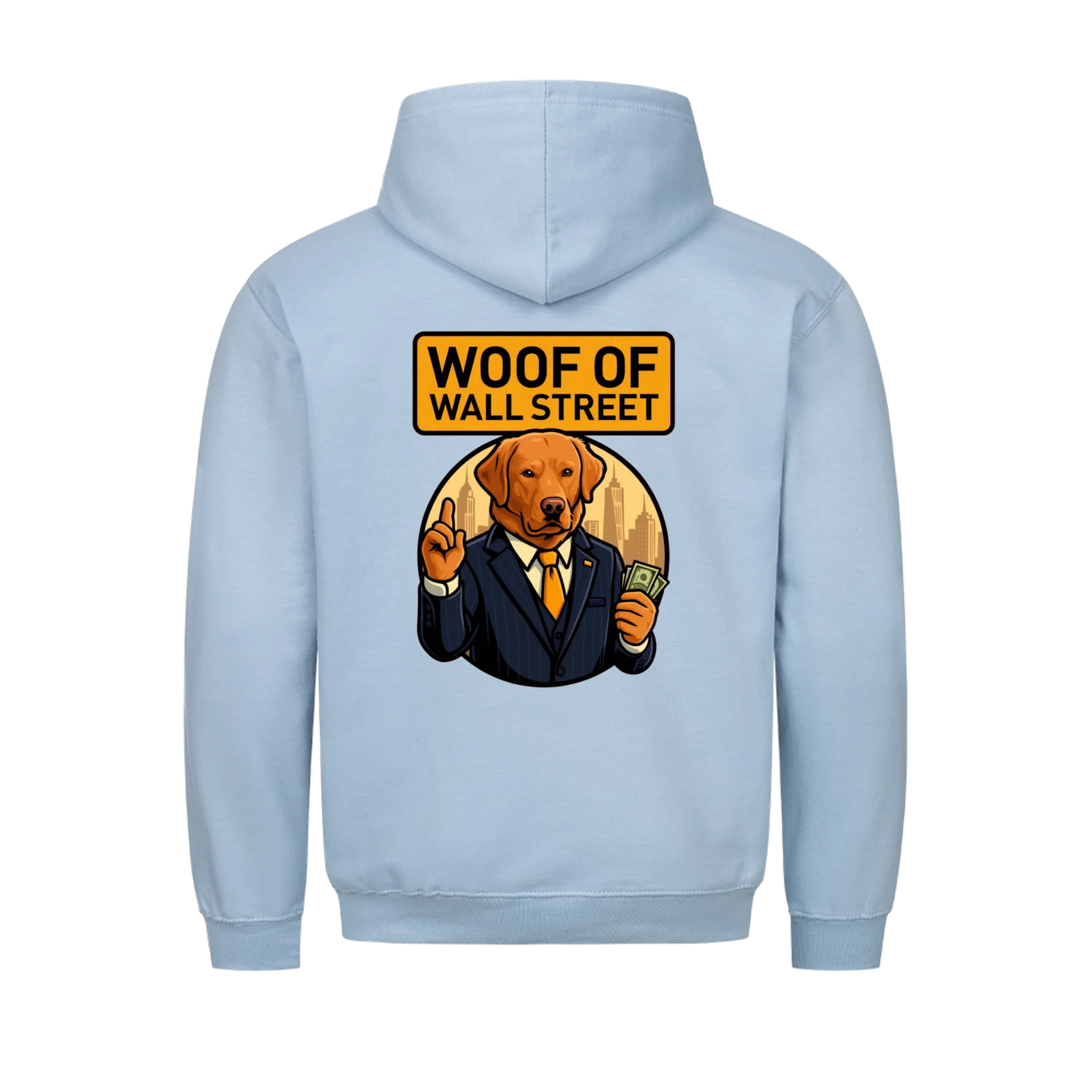 Woof of Wall Street (upload) - custom made