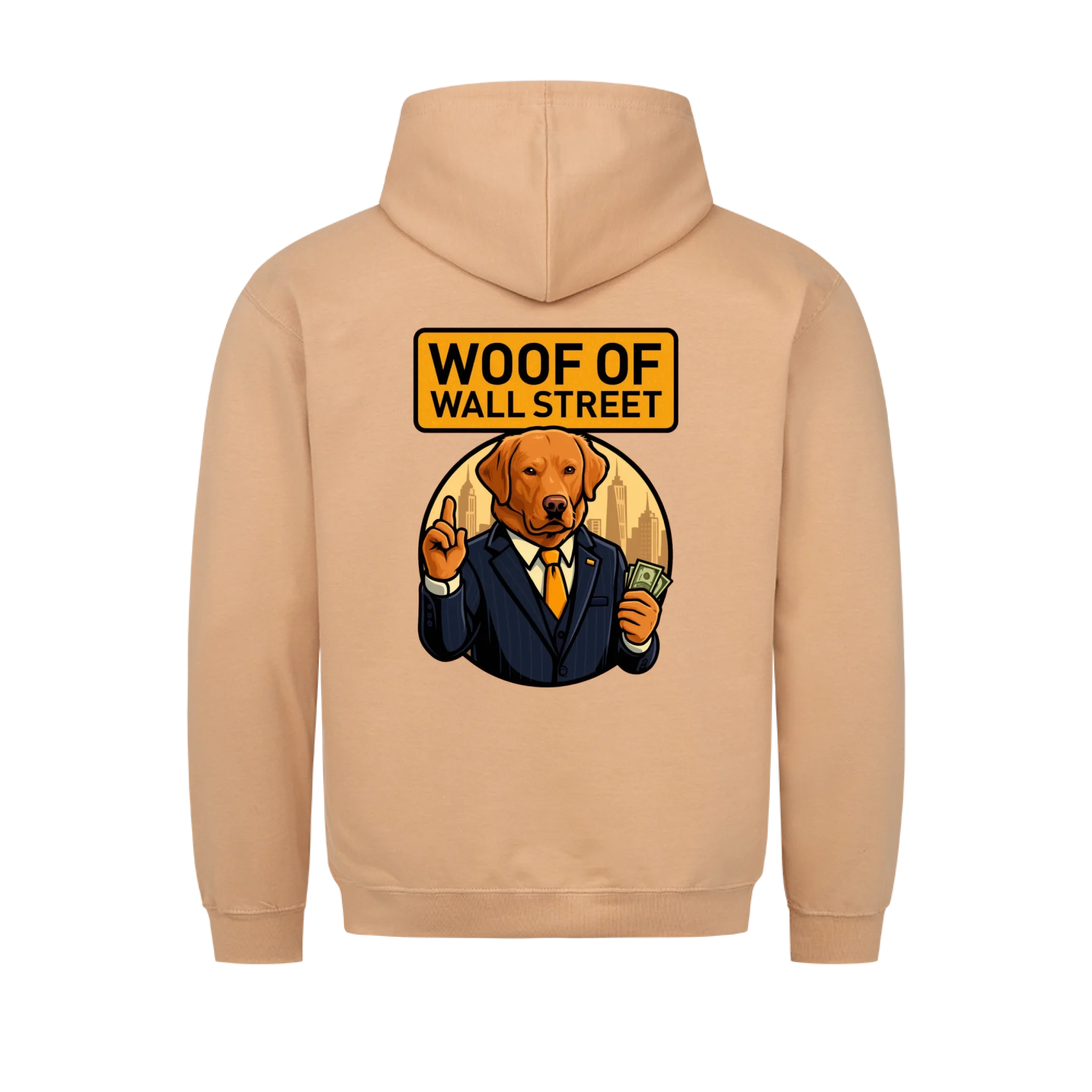 Woof of Wall Street (upload) - custom made