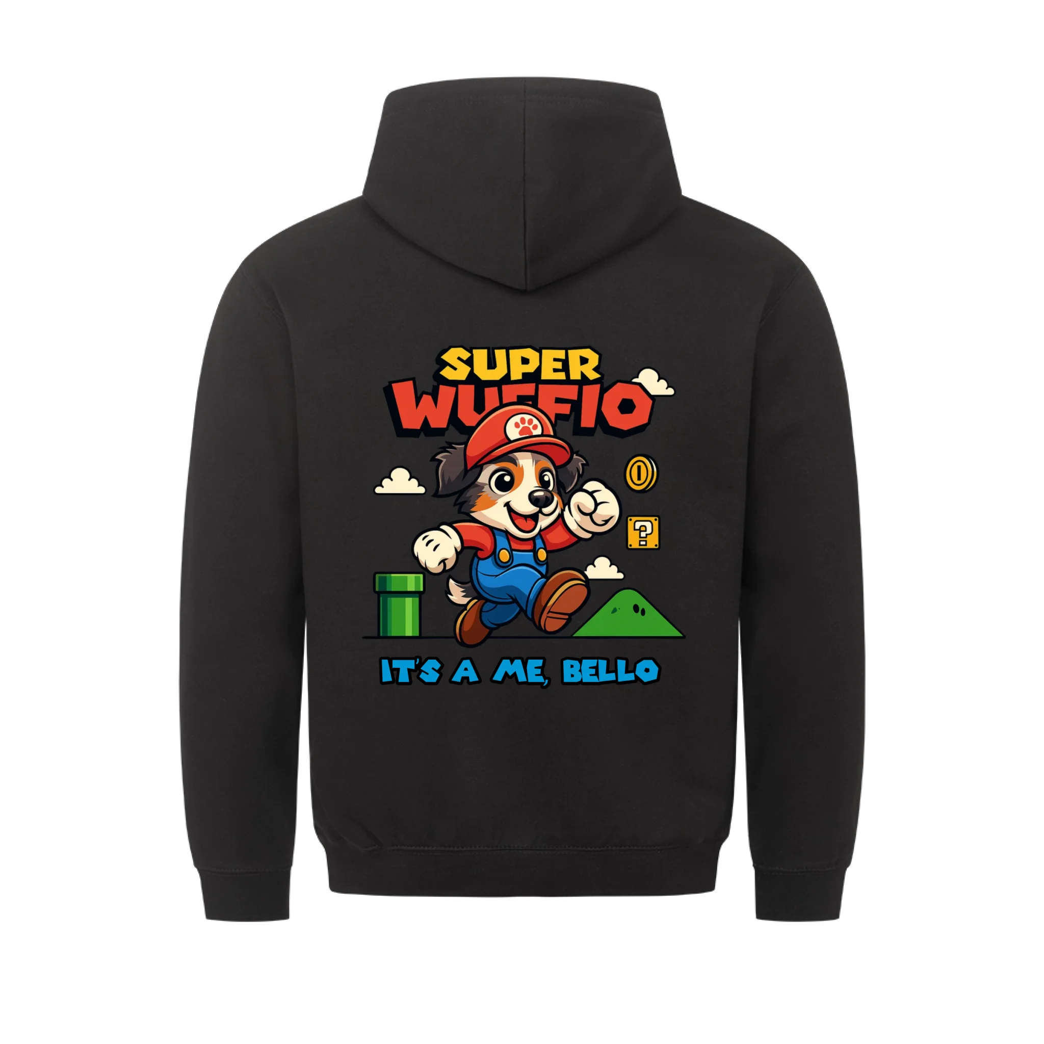 Super Wuffio (personalisierbar) - Hund als Super Mario