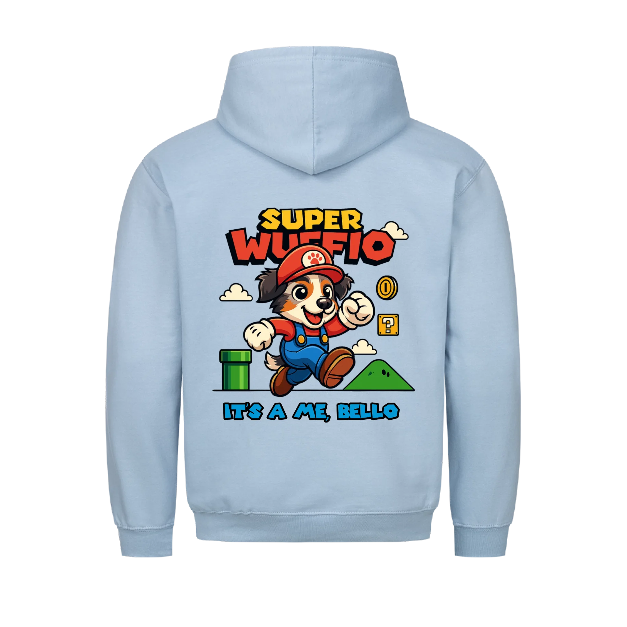 Super Wuffio (personalisierbar) - Hund als Super Mario