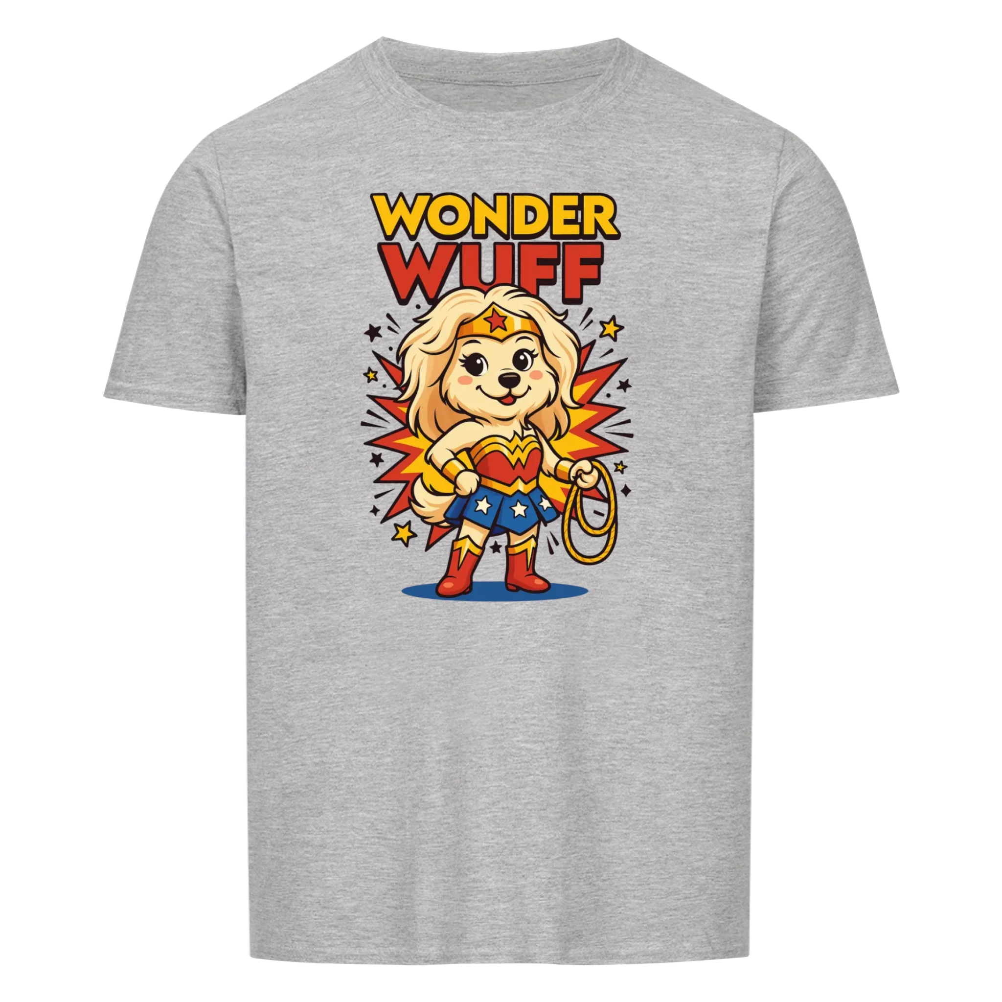 Wonder Woof (customizable) - dog as Wonder Woman
