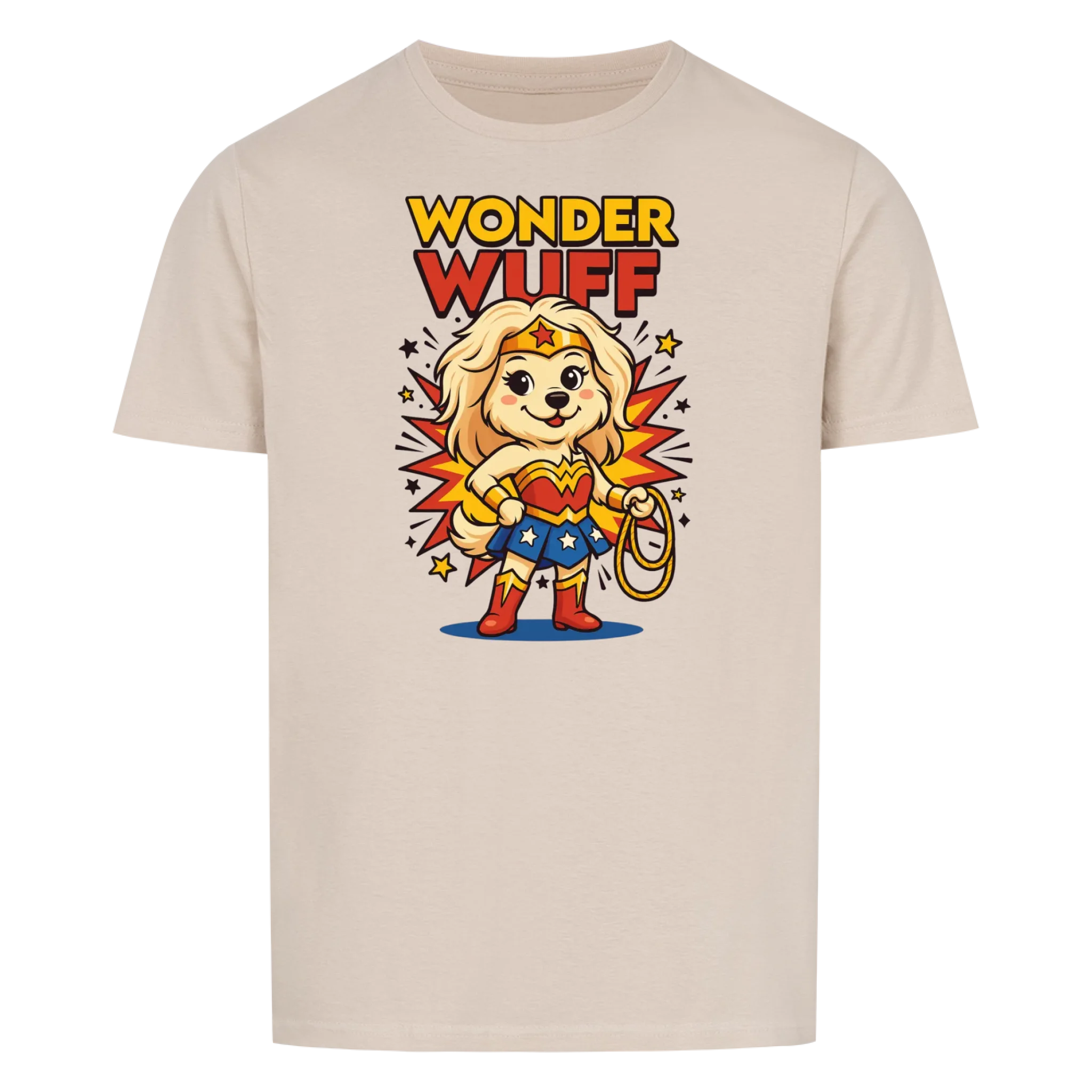 Wonder Woof (customizable) - dog as Wonder Woman