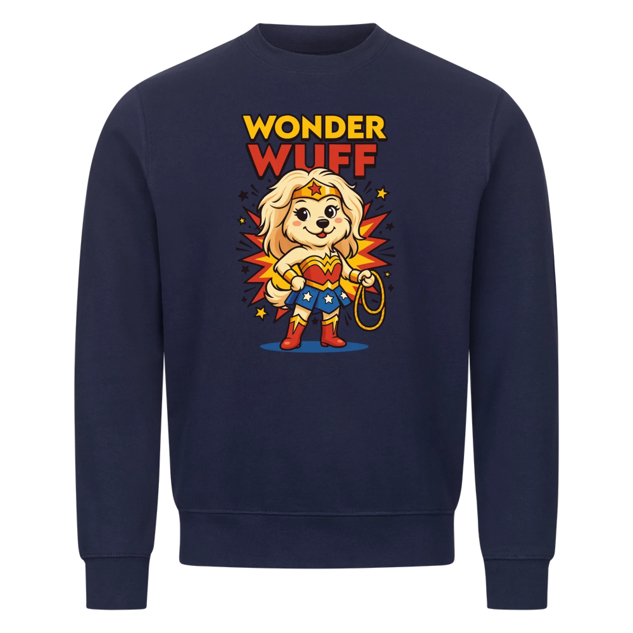 Wonder Woof (customizable) - dog as Wonder Woman