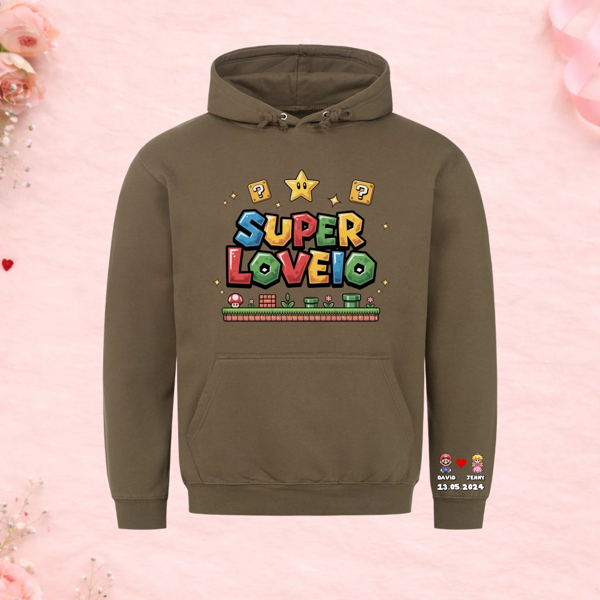 Super Loveio - Premium Hoodie (personalisierbar)