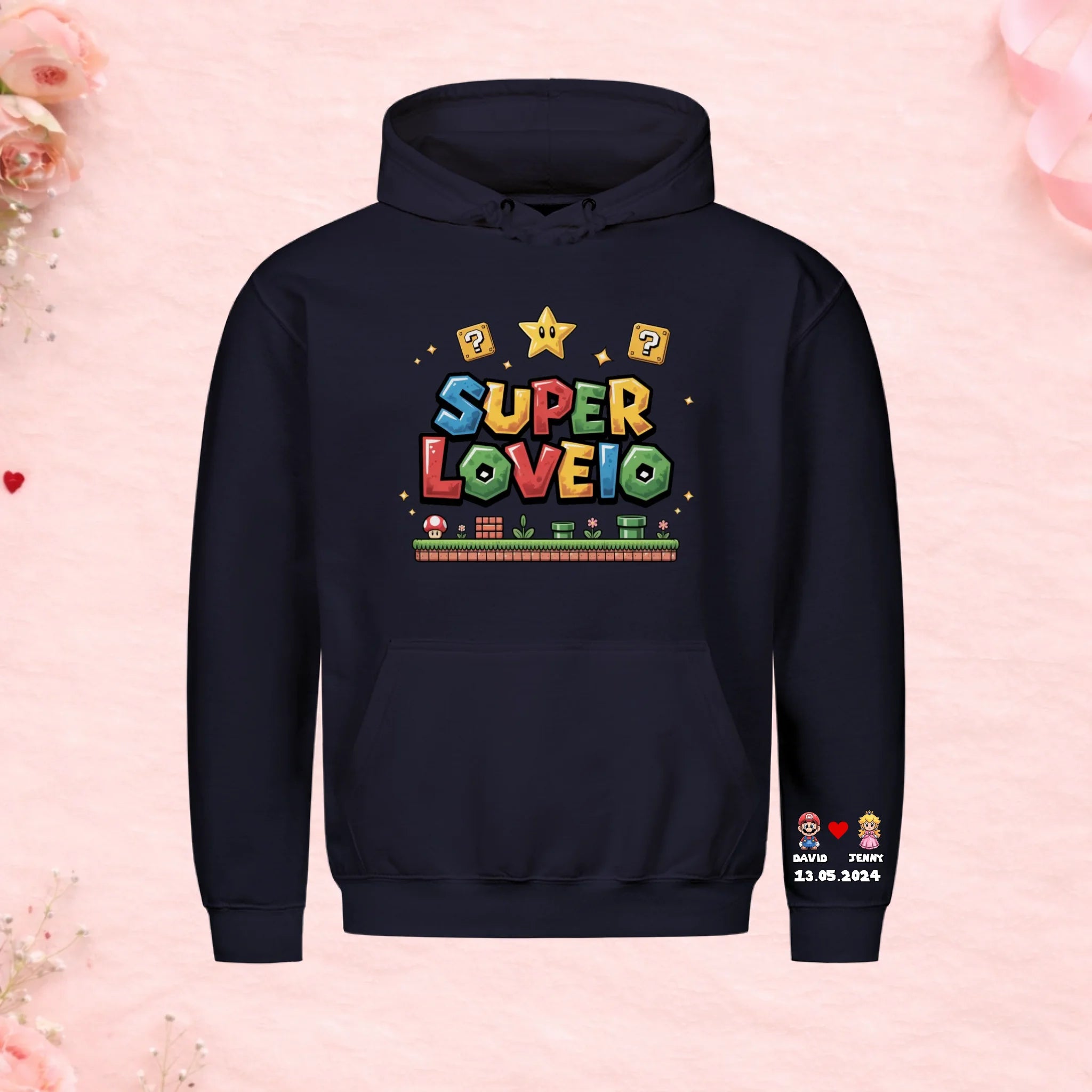Super Loveio - Premium Hoodie (personalisierbar)