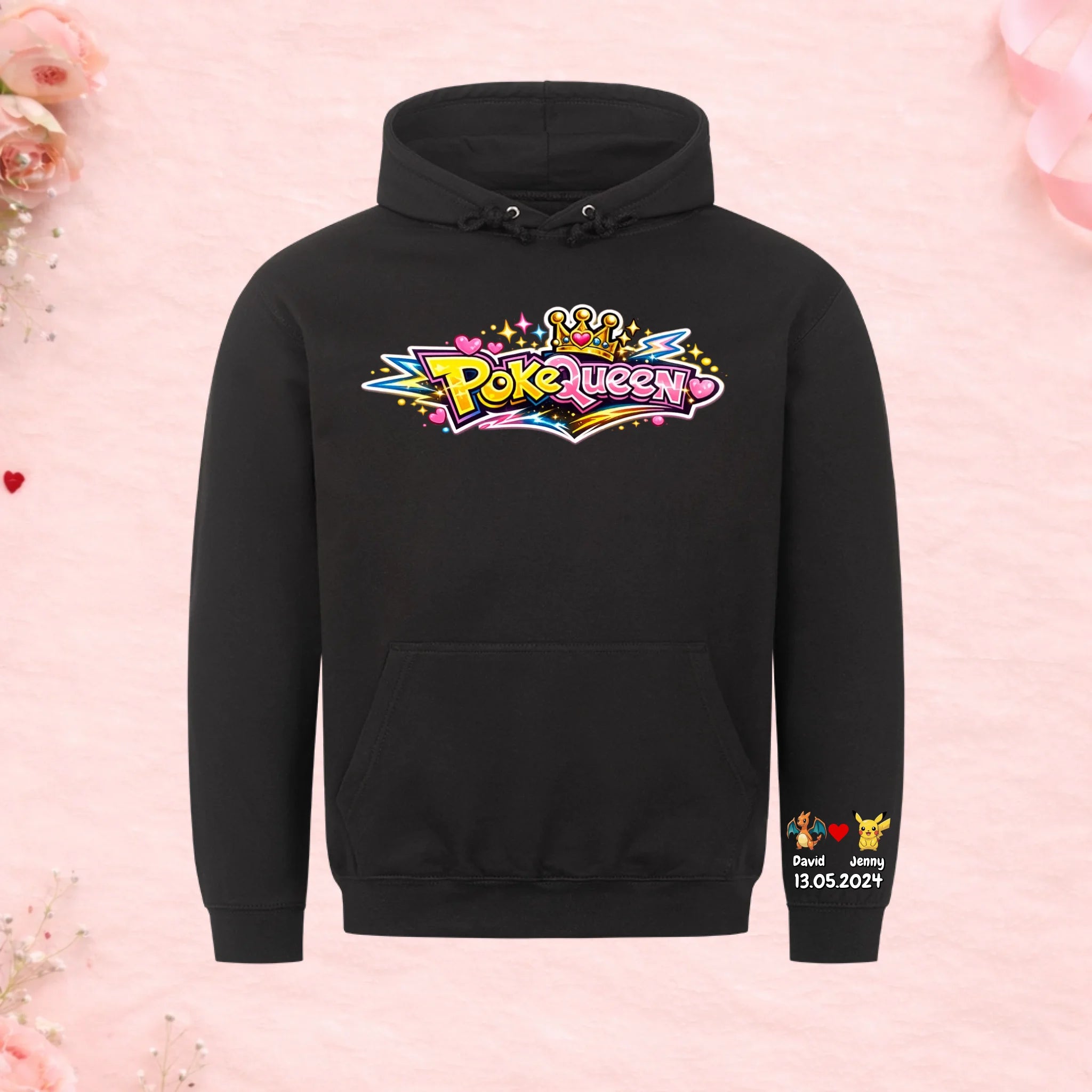 Poke Queen - Premium Hoodie (personalisierbar)