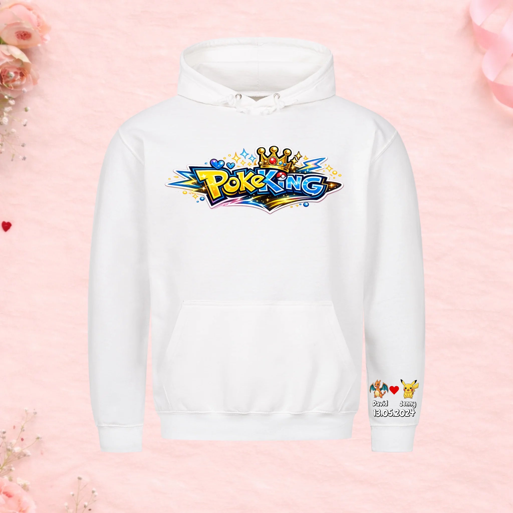 Poke King - Premium Hoodie (personalisierbar)