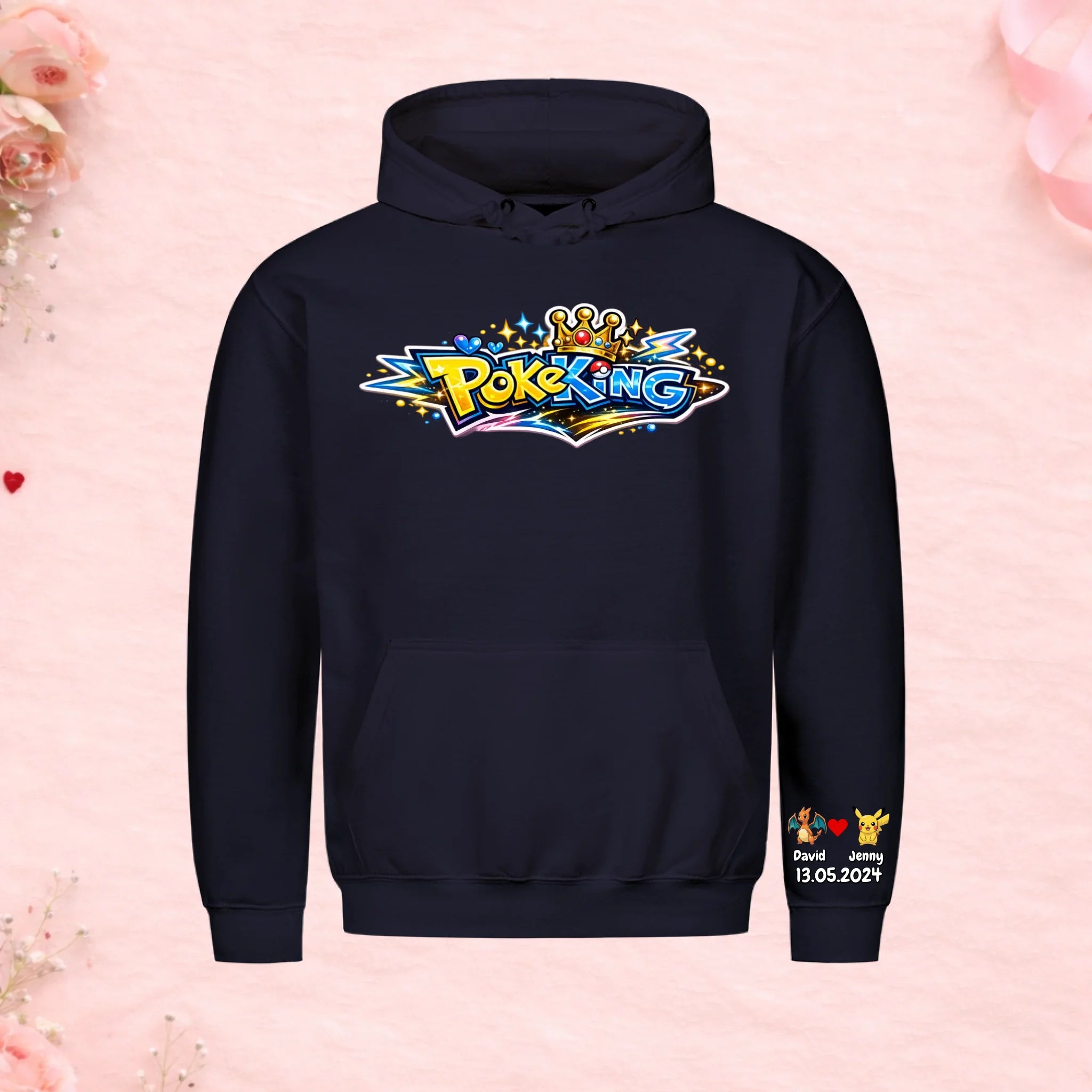 Poke King - Premium Hoodie (personalisierbar)