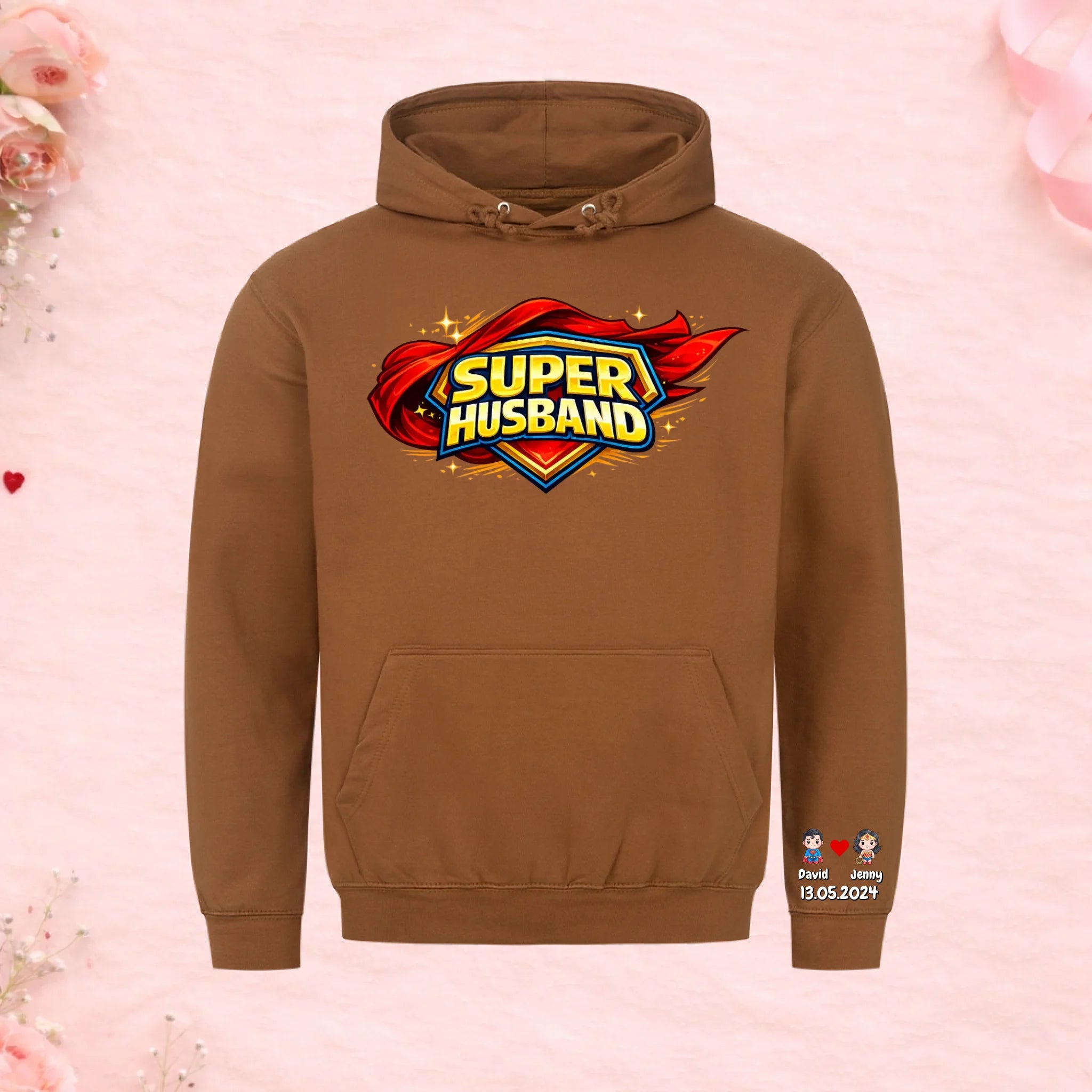 Super Husband - Premium Hoodie (personalisierbar)
