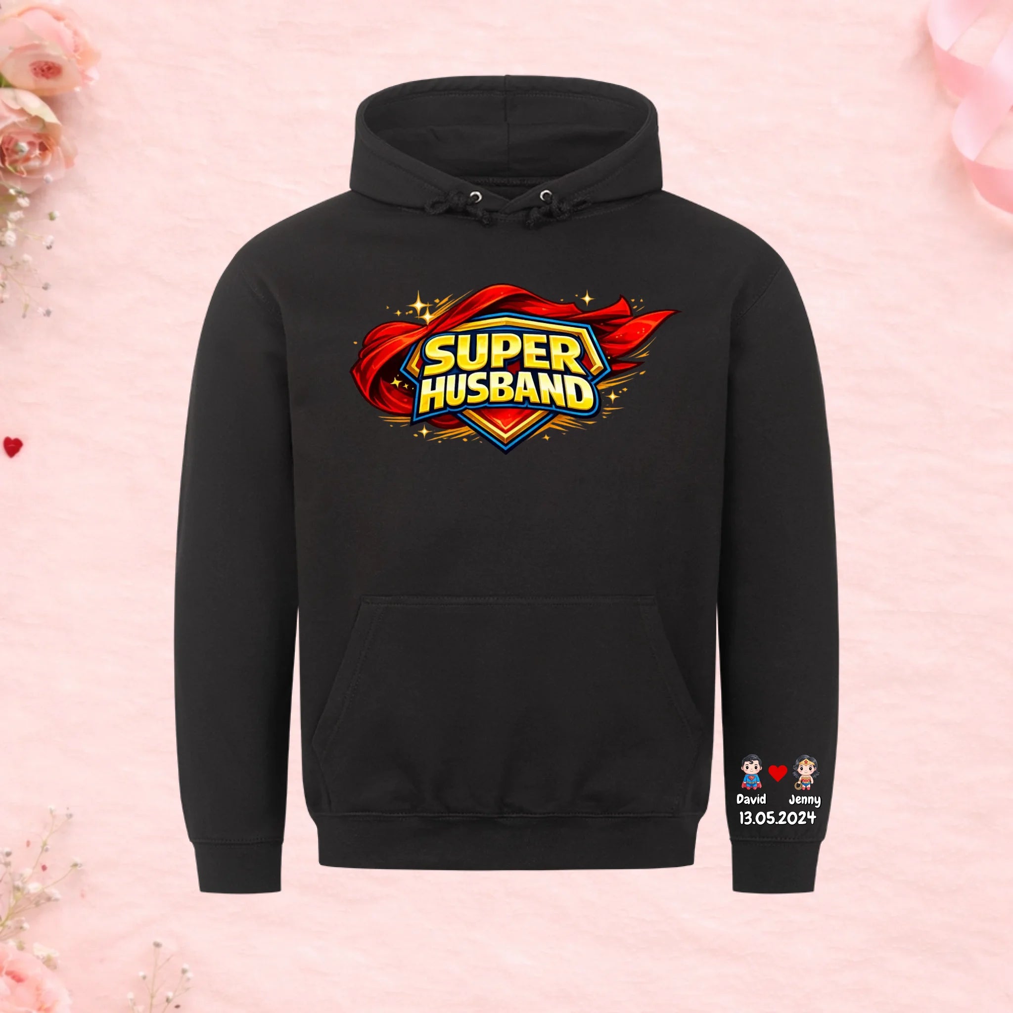 Super Husband - Premium Hoodie (personalisierbar)
