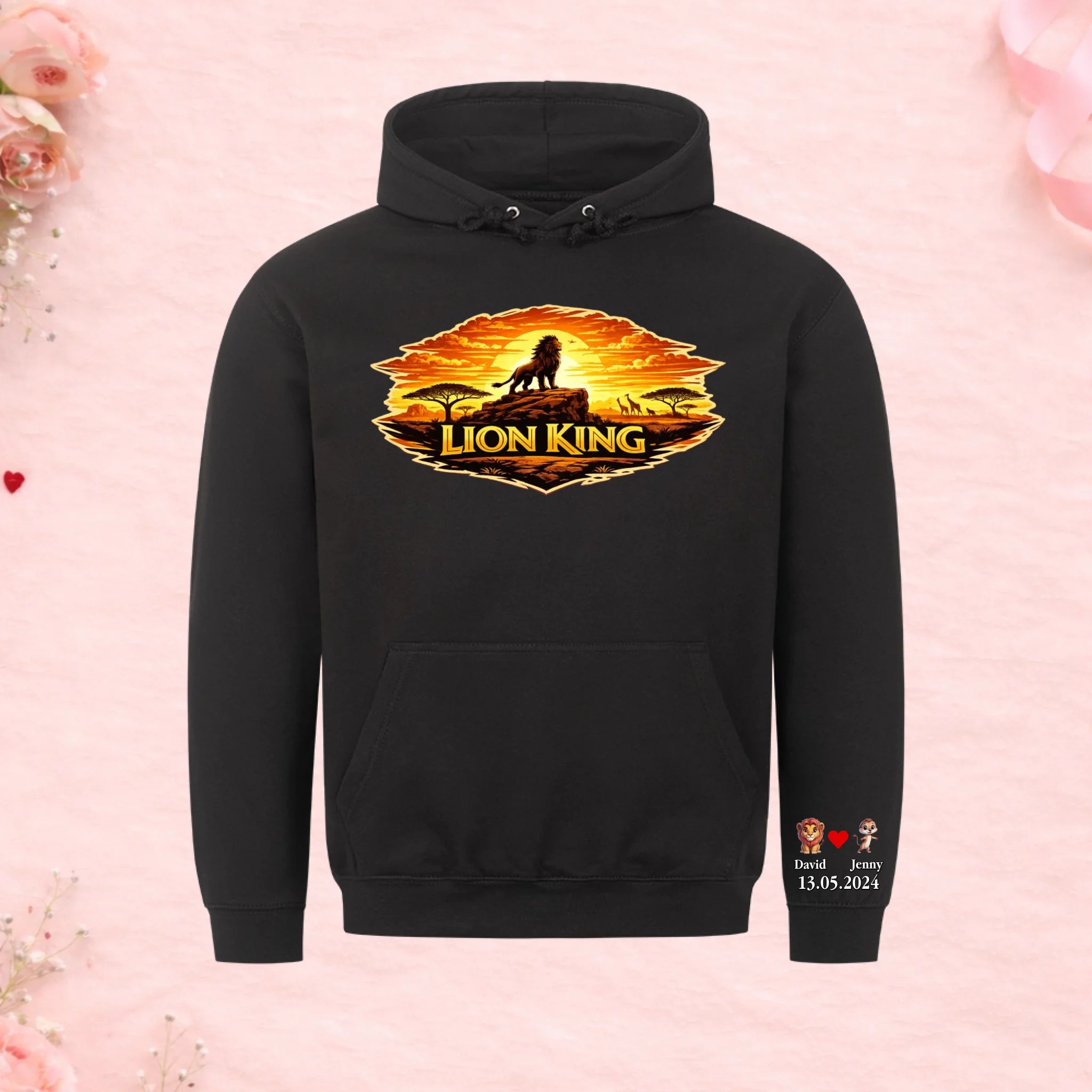 Lion King - Premium Hoodie (personalisierbar)