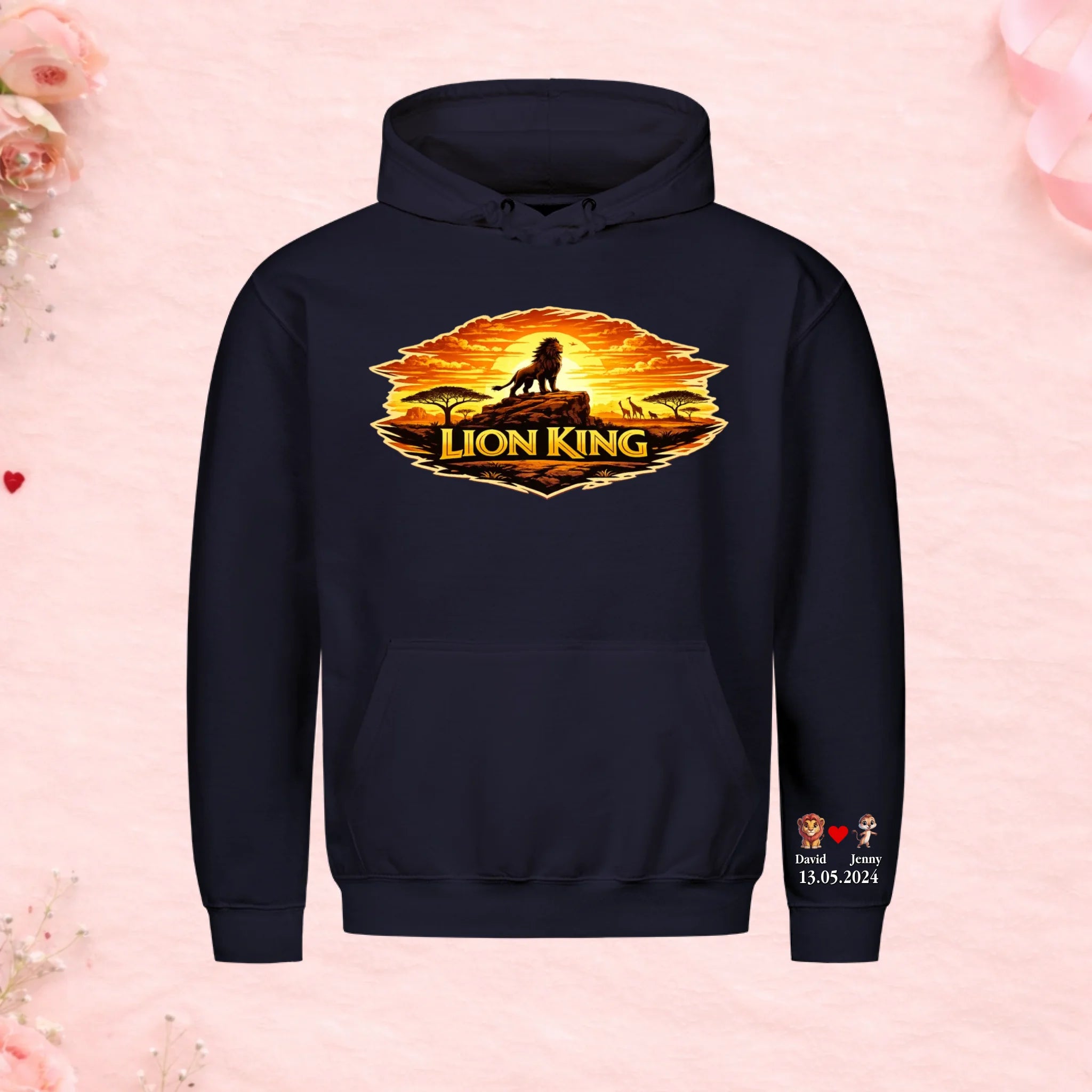 Lion King - Premium Hoodie (personalisierbar)