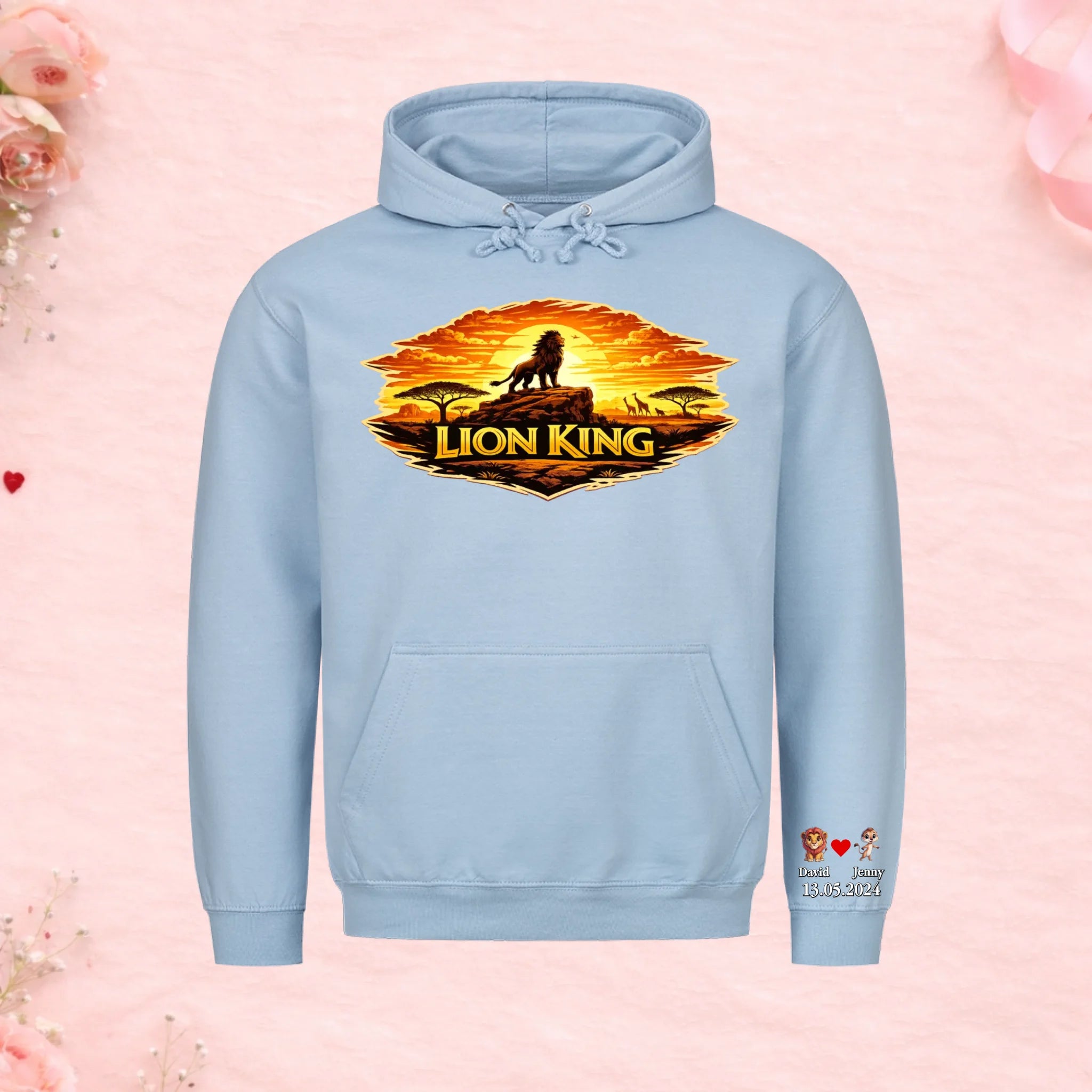 Lion King - Premium Hoodie (personalisierbar)