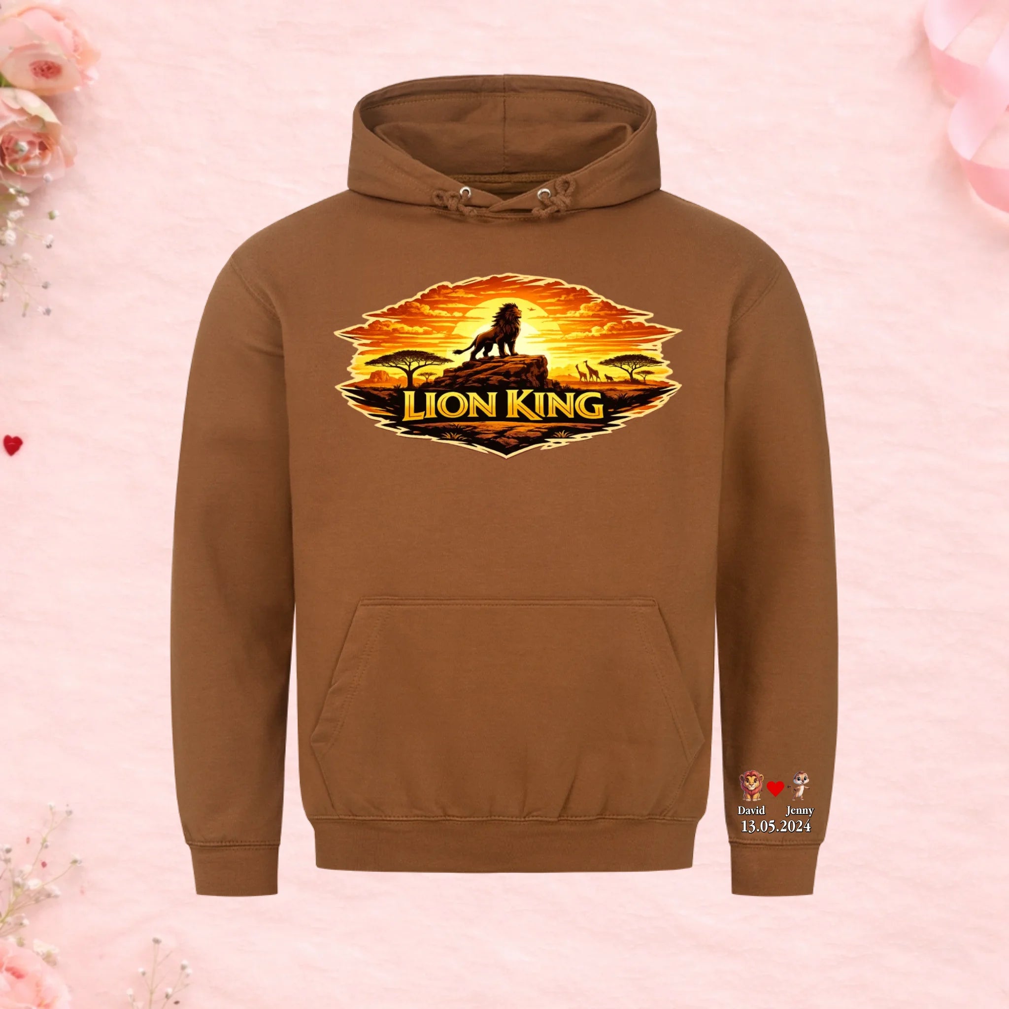 Lion King - Premium Hoodie (personalisierbar)