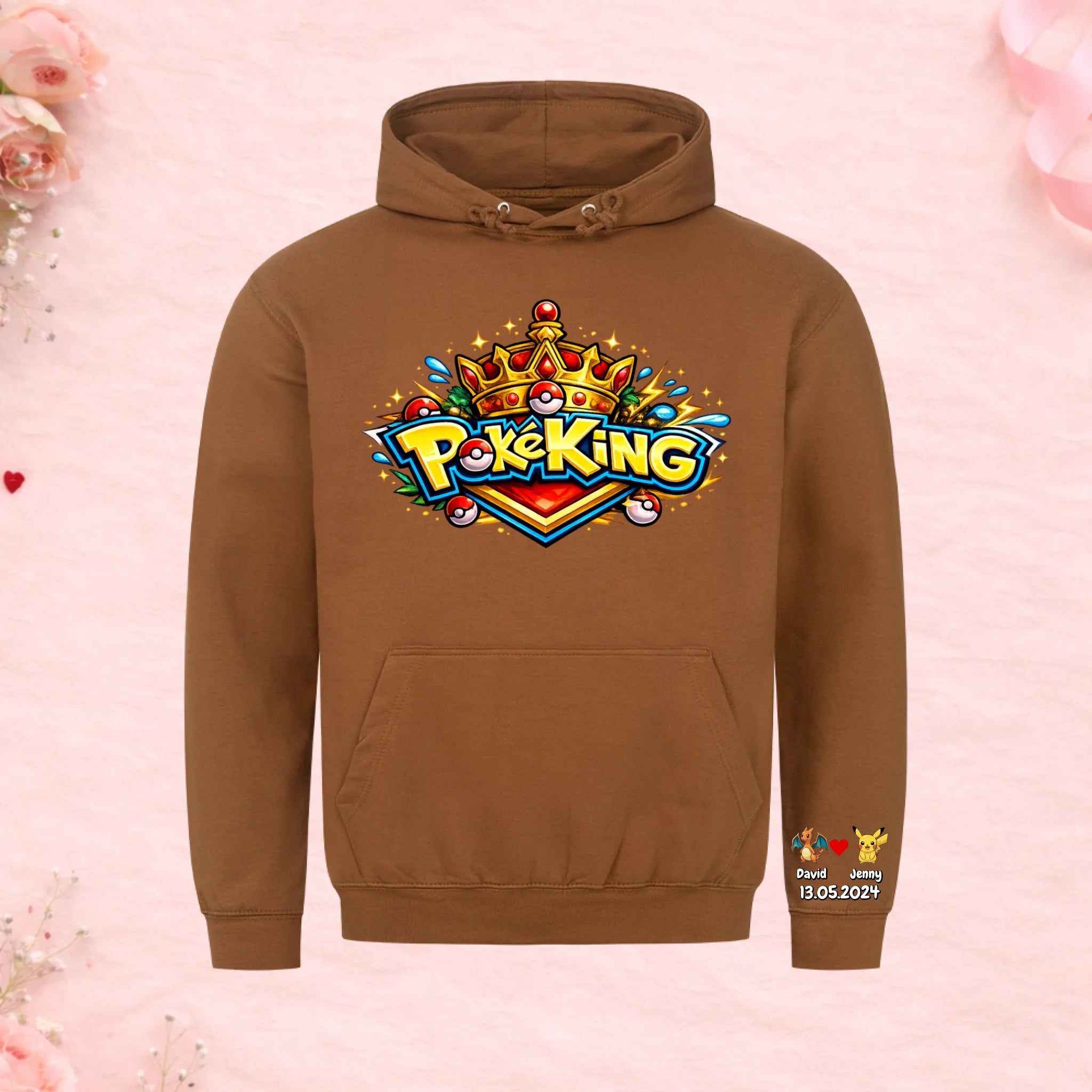 PokeKing - Premium Hoodie (personalisierbar)