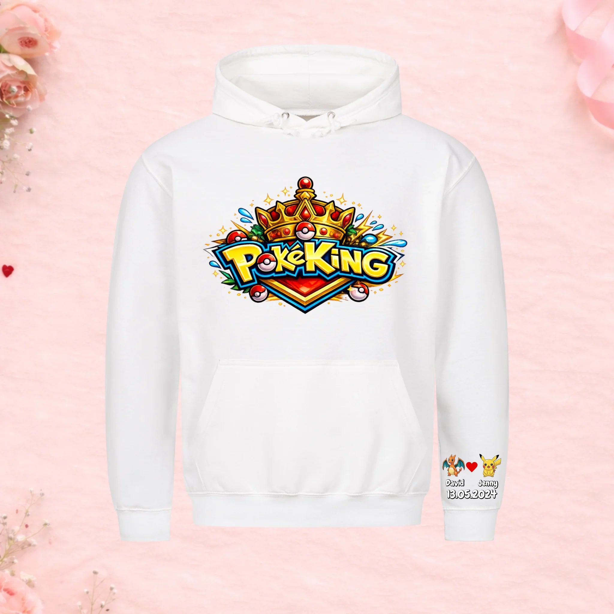 PokeKing - Premium Hoodie (personalisierbar)