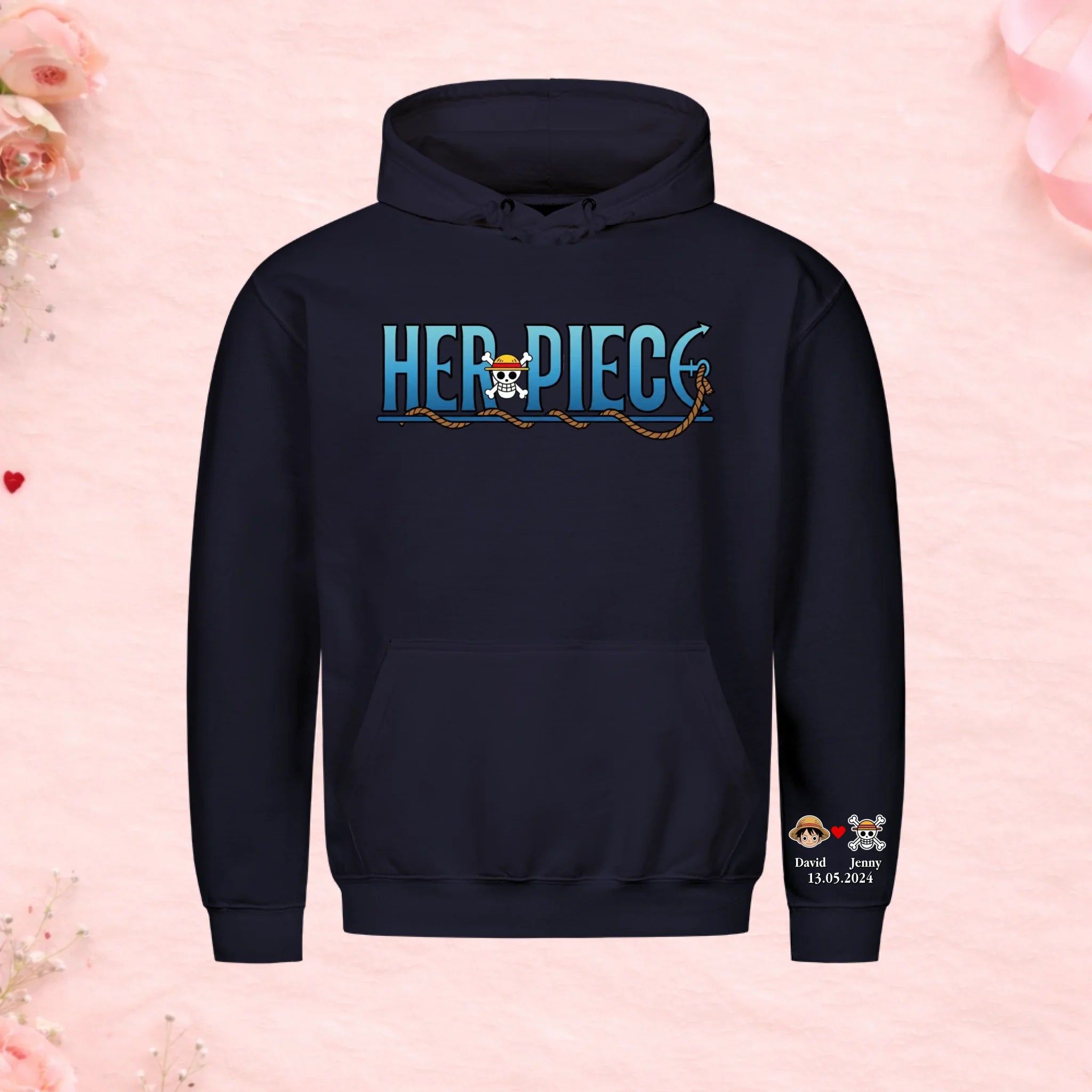Her Piece - Premium Hoodie (personalisierbar)