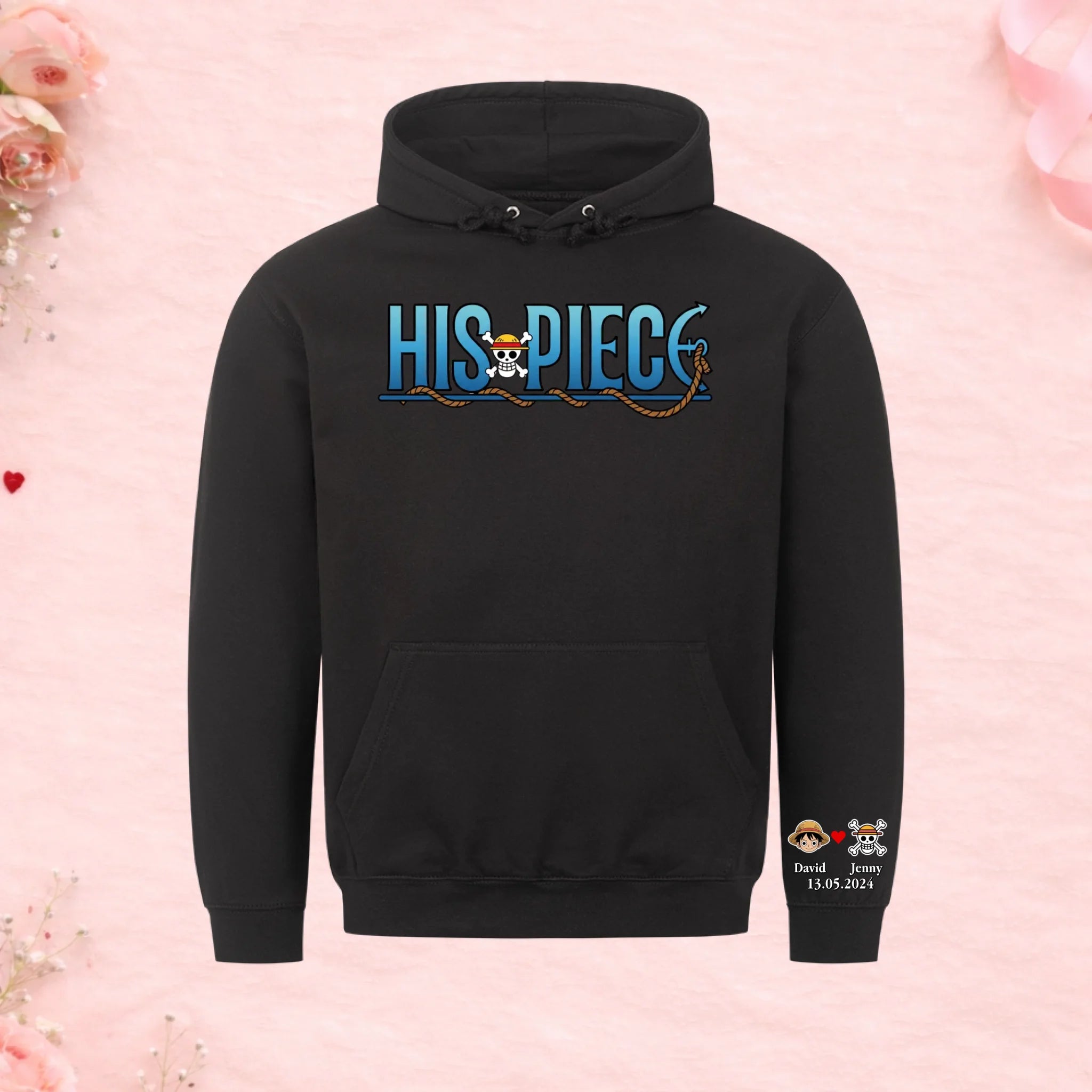 His Piece - Premium Hoodie (personalisierbar)