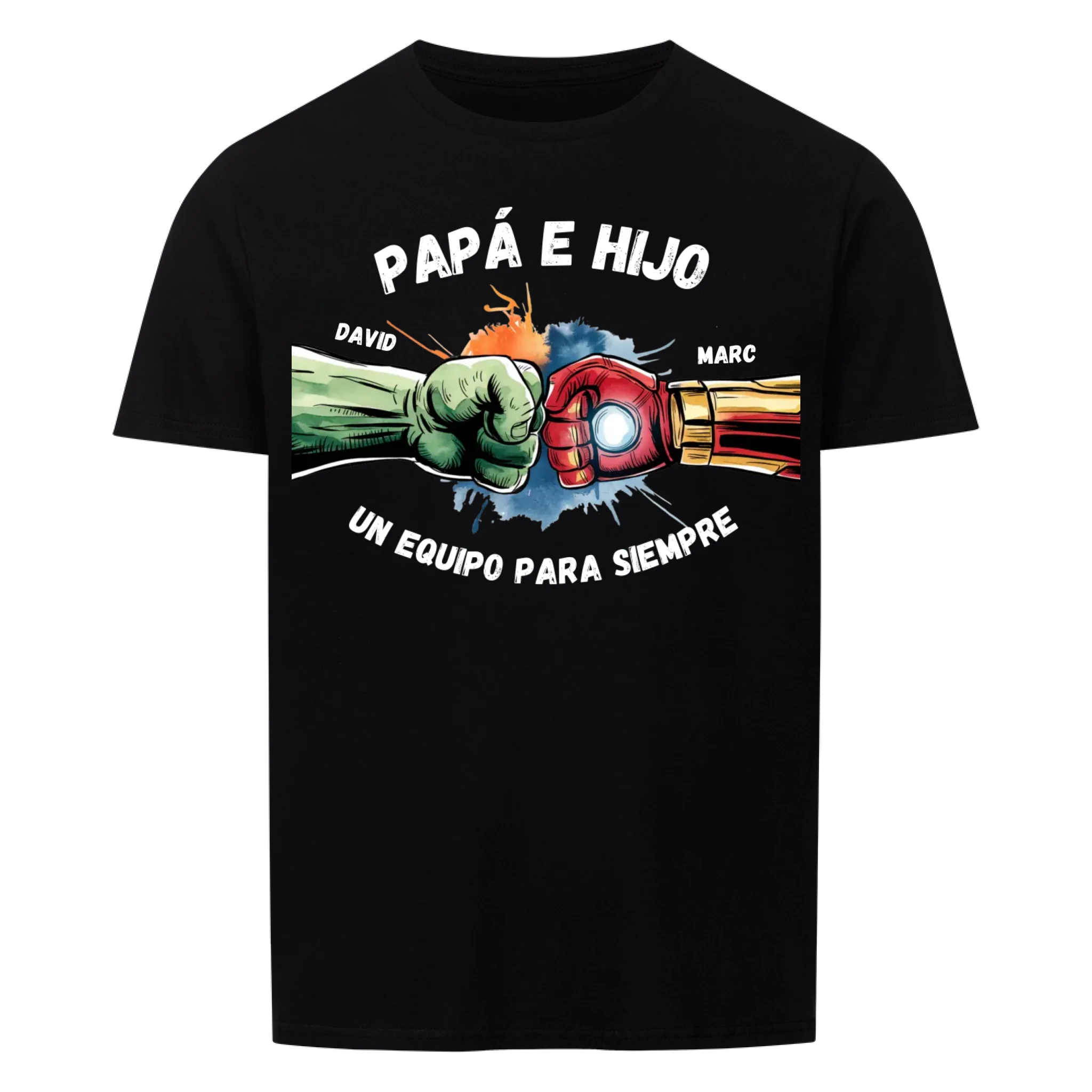 Papá e hijo - personalizable