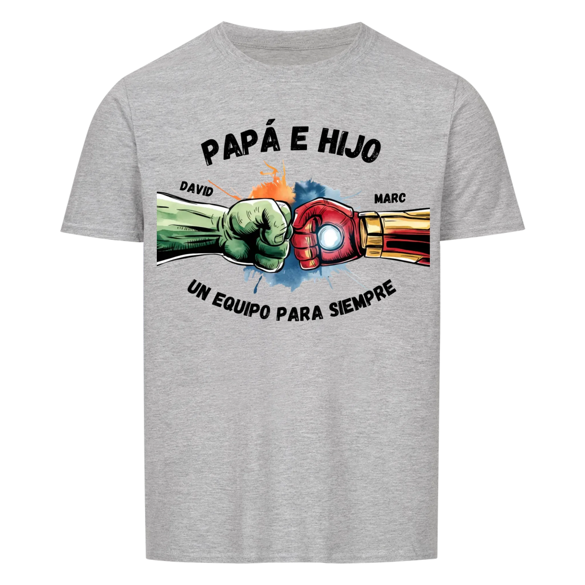 Papá e hijo - personalizable